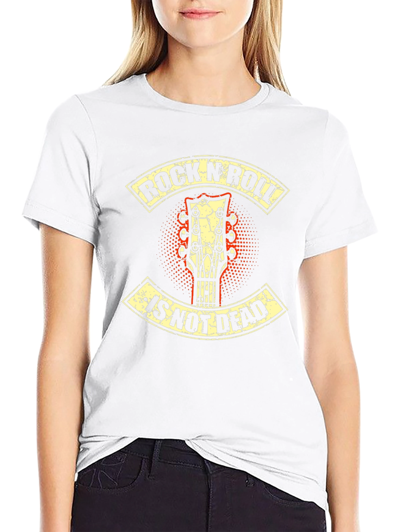Rock N Roll Is Not Dead Graphic Tee