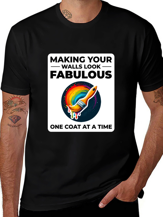 Fabulous Walls T-Shirt Painting Design