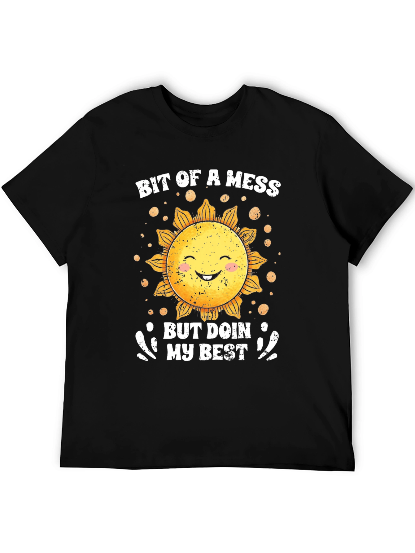 Bit of a Mess Sunflower Graphic Tee