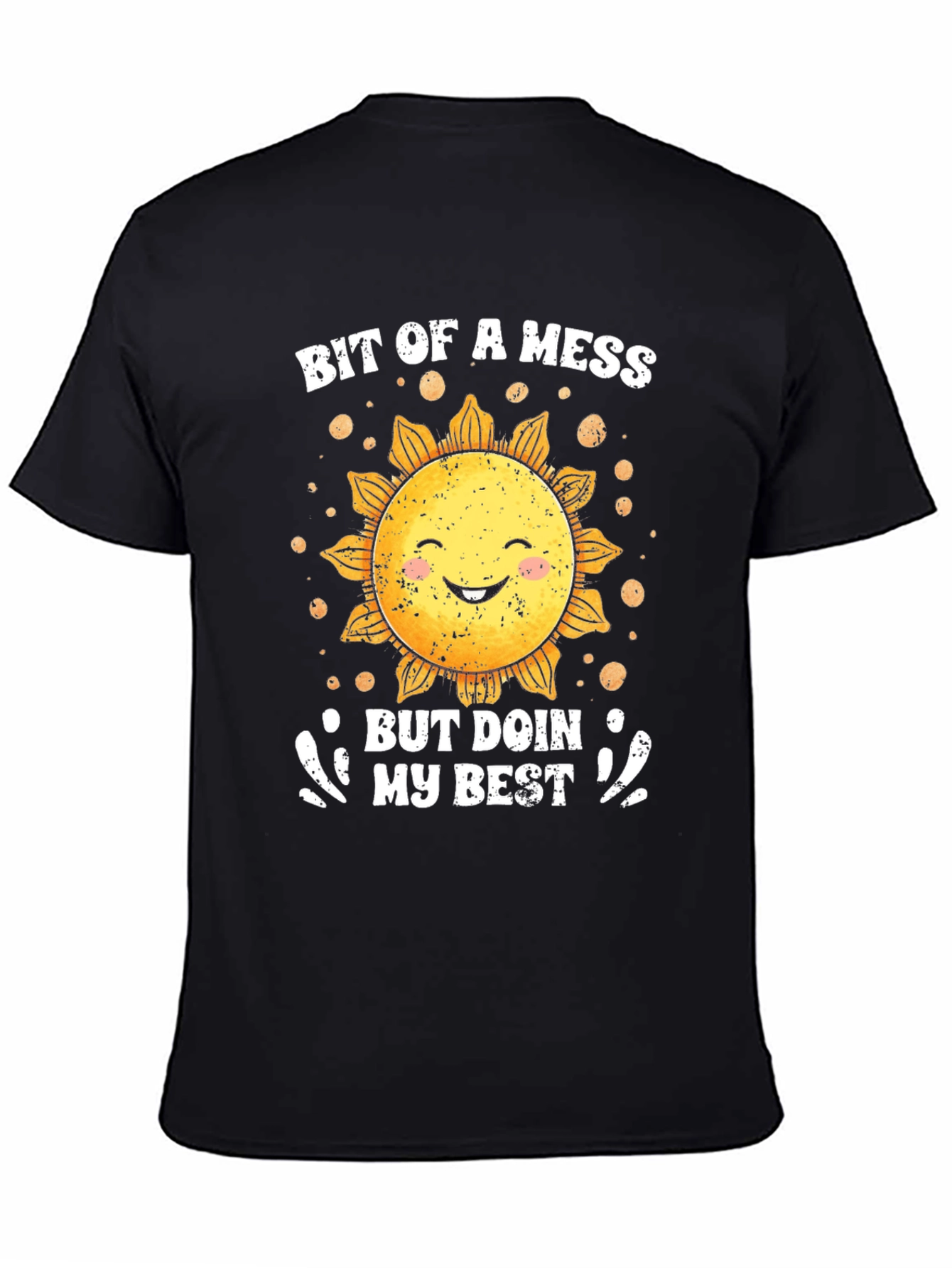 Bit of a Mess Sunflower Graphic Tee