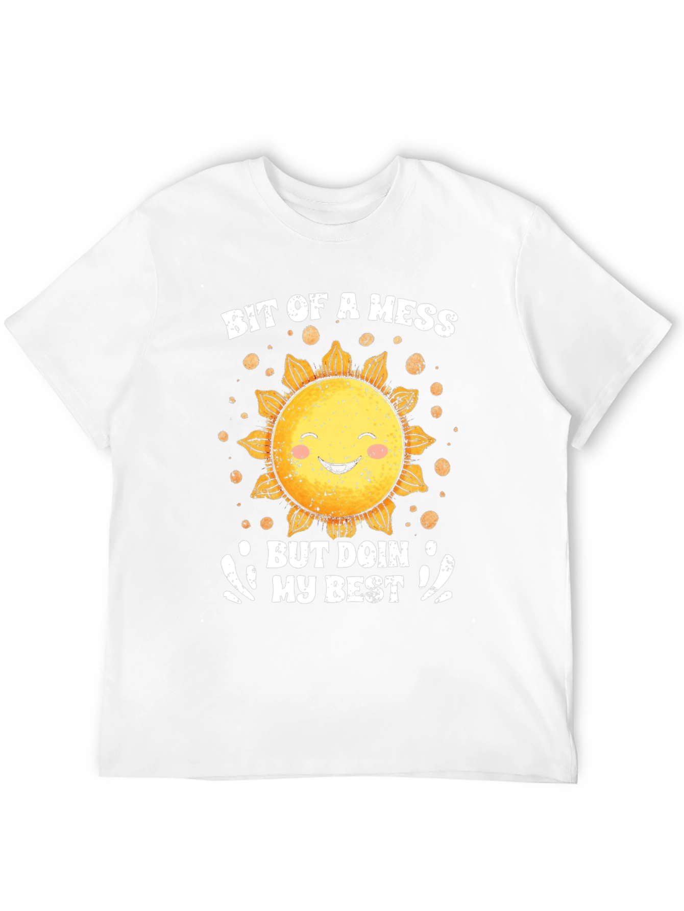 Bit of a Mess Sunflower Graphic Tee
