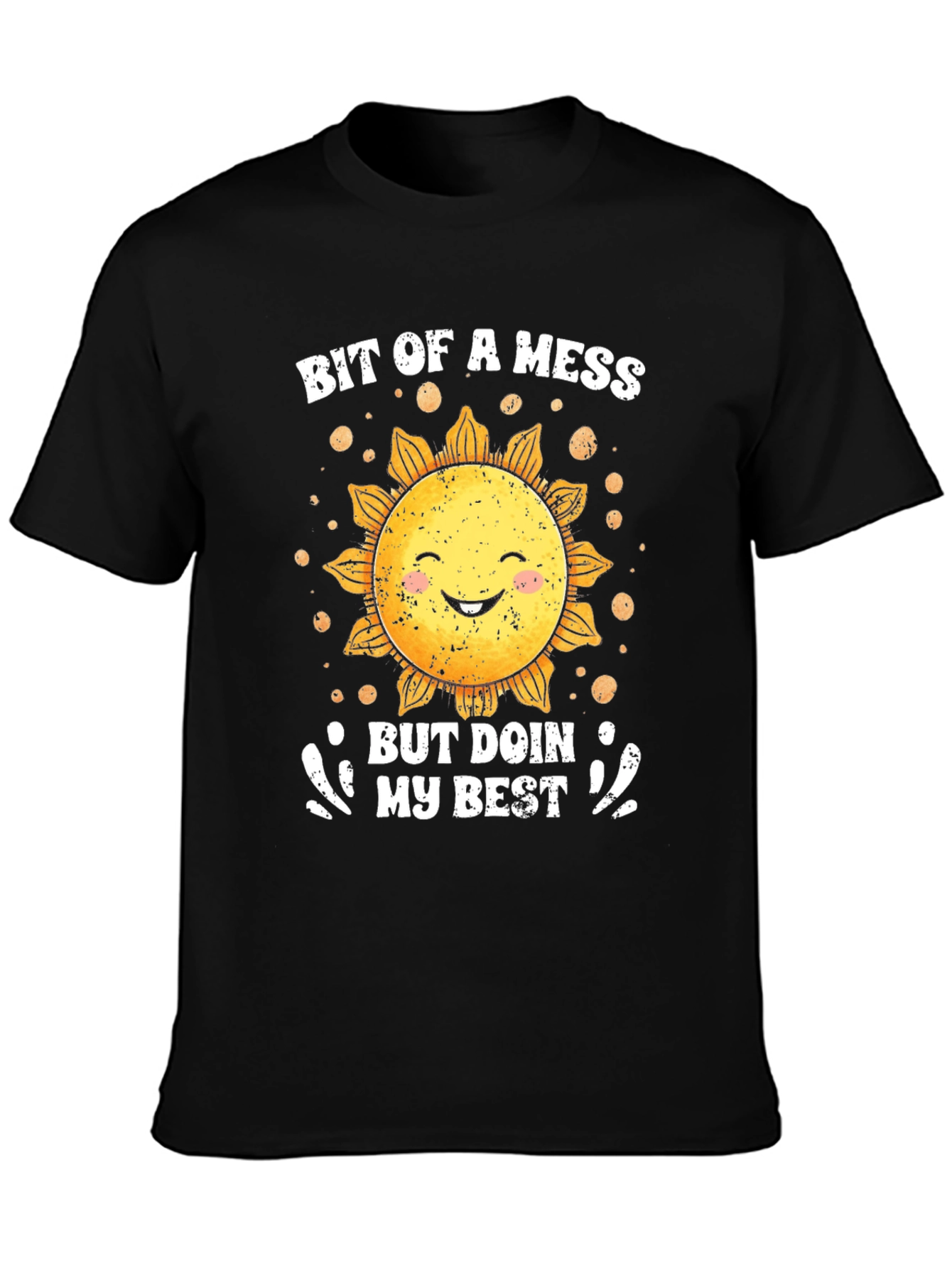 Bit of a Mess Sunflower Graphic Tee