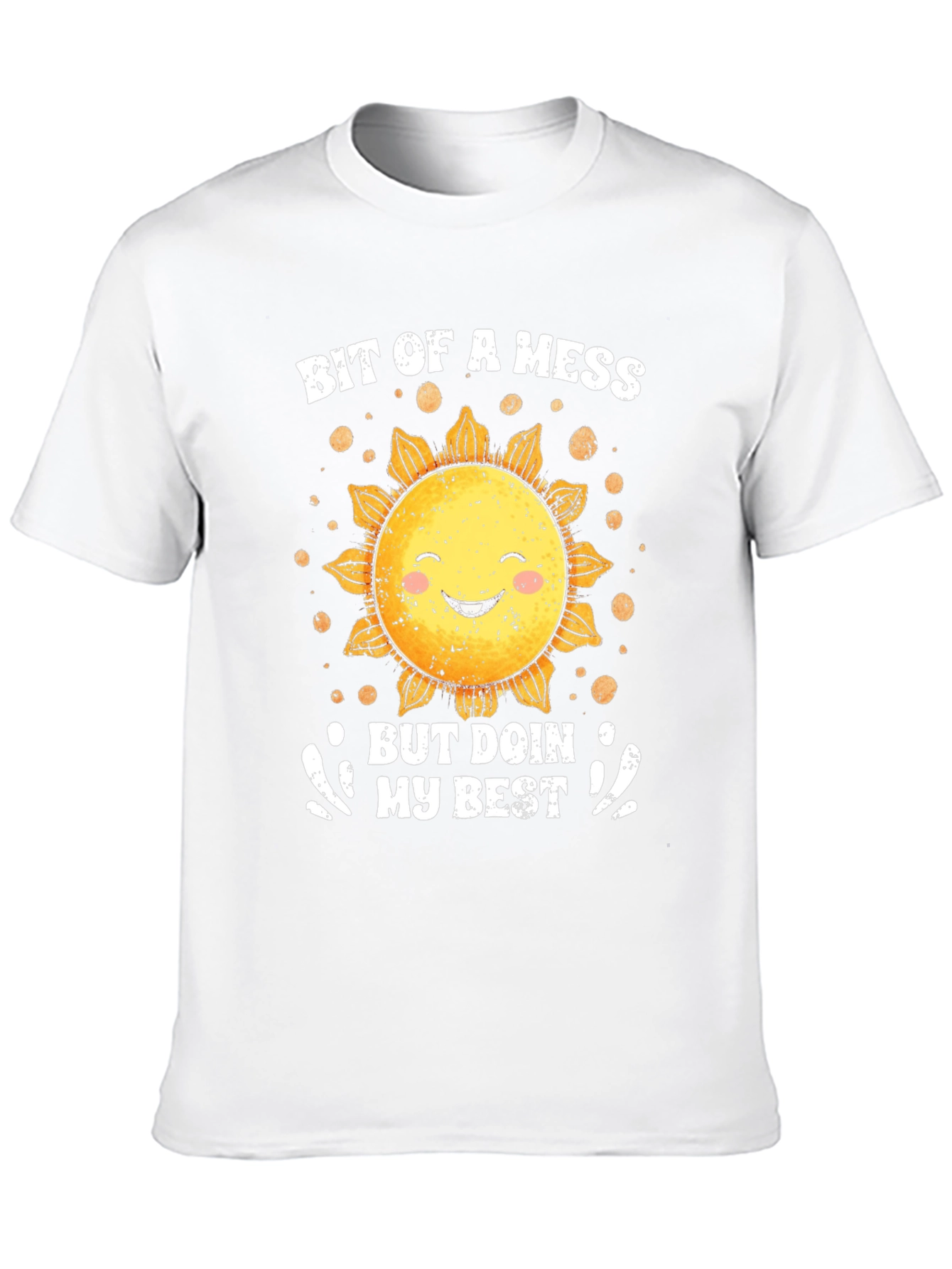 Bit of a Mess Sunflower Graphic Tee