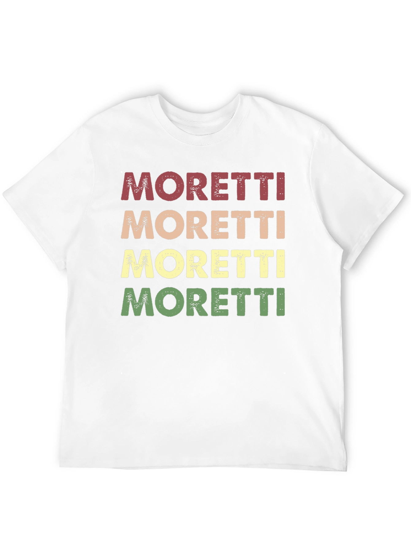 Retro Moretti T-Shirt - Classic Beer Graphic Tee