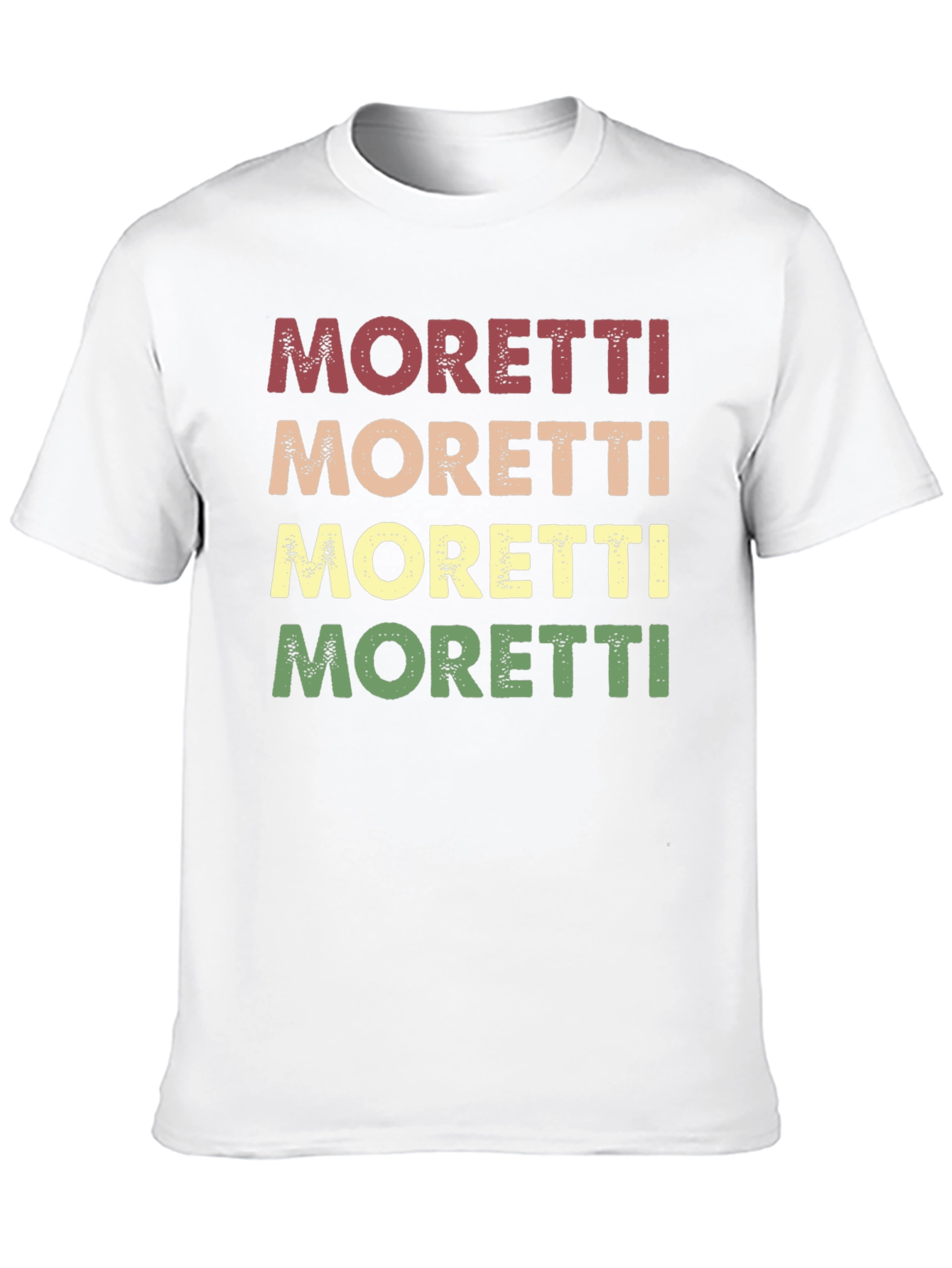 Retro Moretti T-Shirt - Classic Beer Graphic Tee