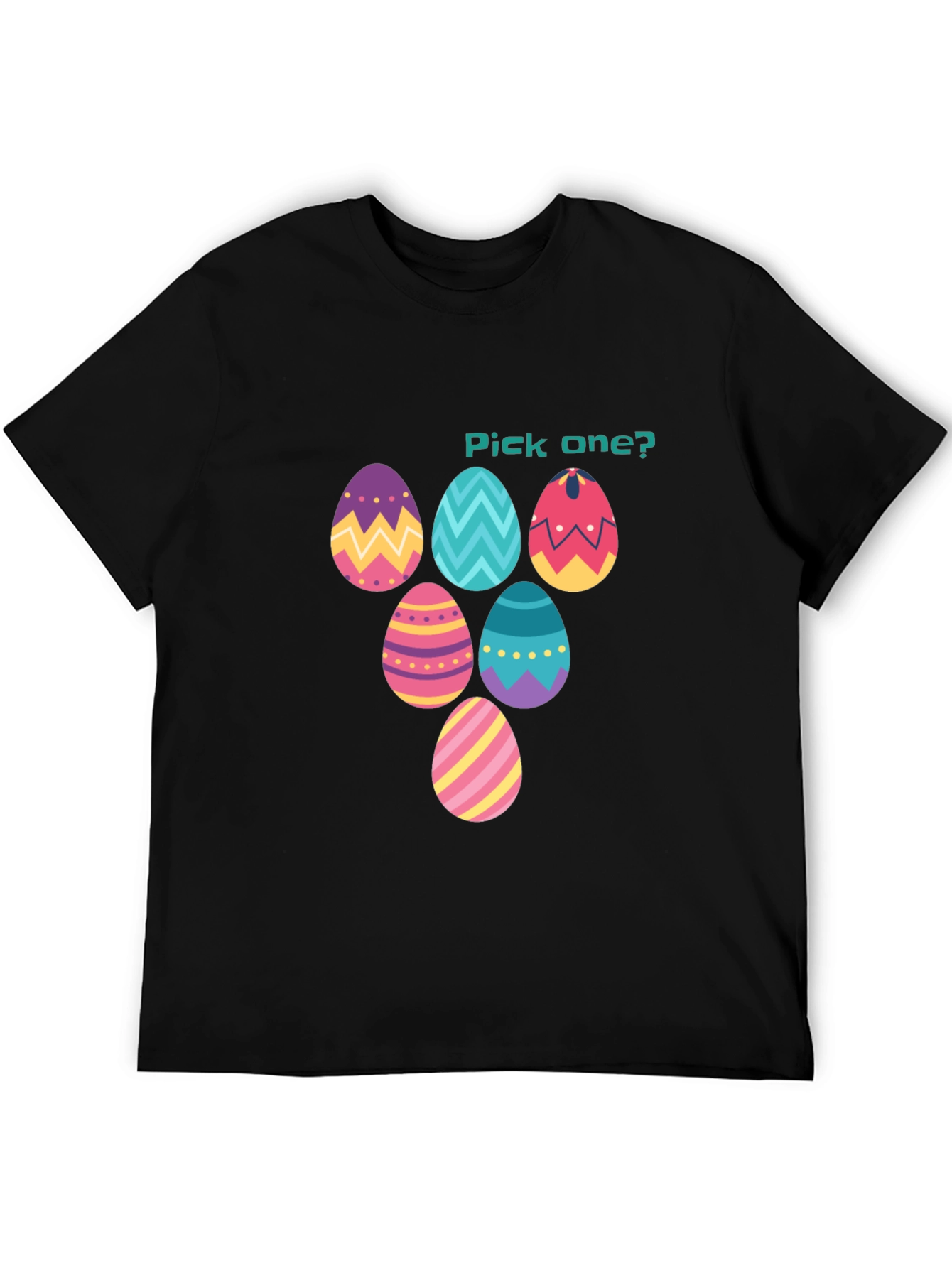 Pick One? Easter Egg T-Shirt Funny Spring Holiday Tee