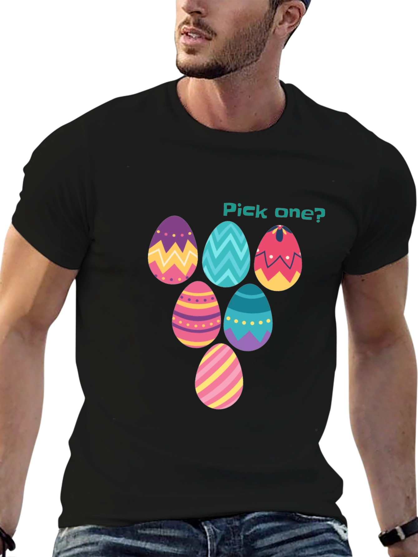 Pick One? Easter Egg T-Shirt Funny Spring Holiday Tee