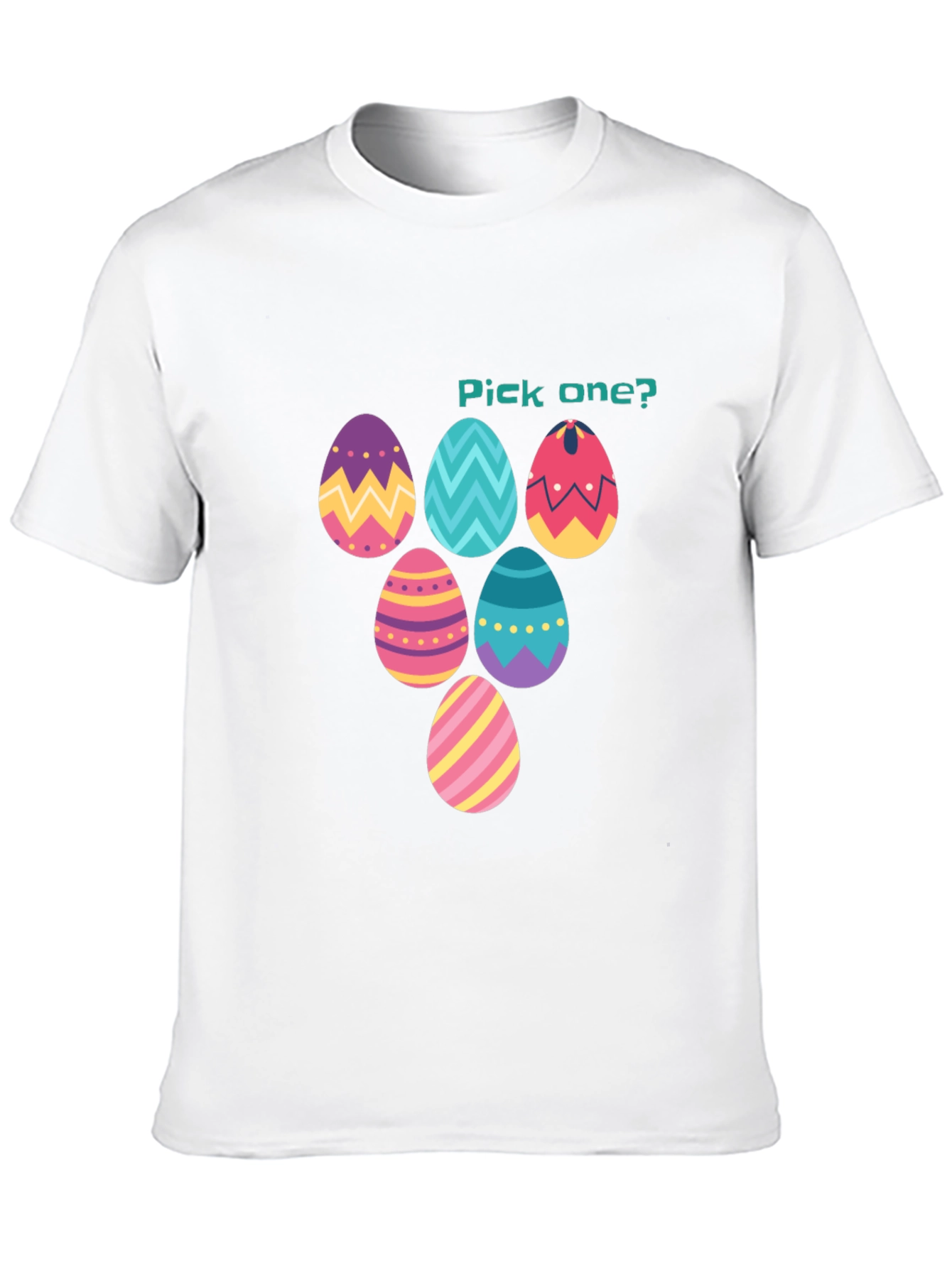 Pick One? Easter Egg T-Shirt Funny Spring Holiday Tee