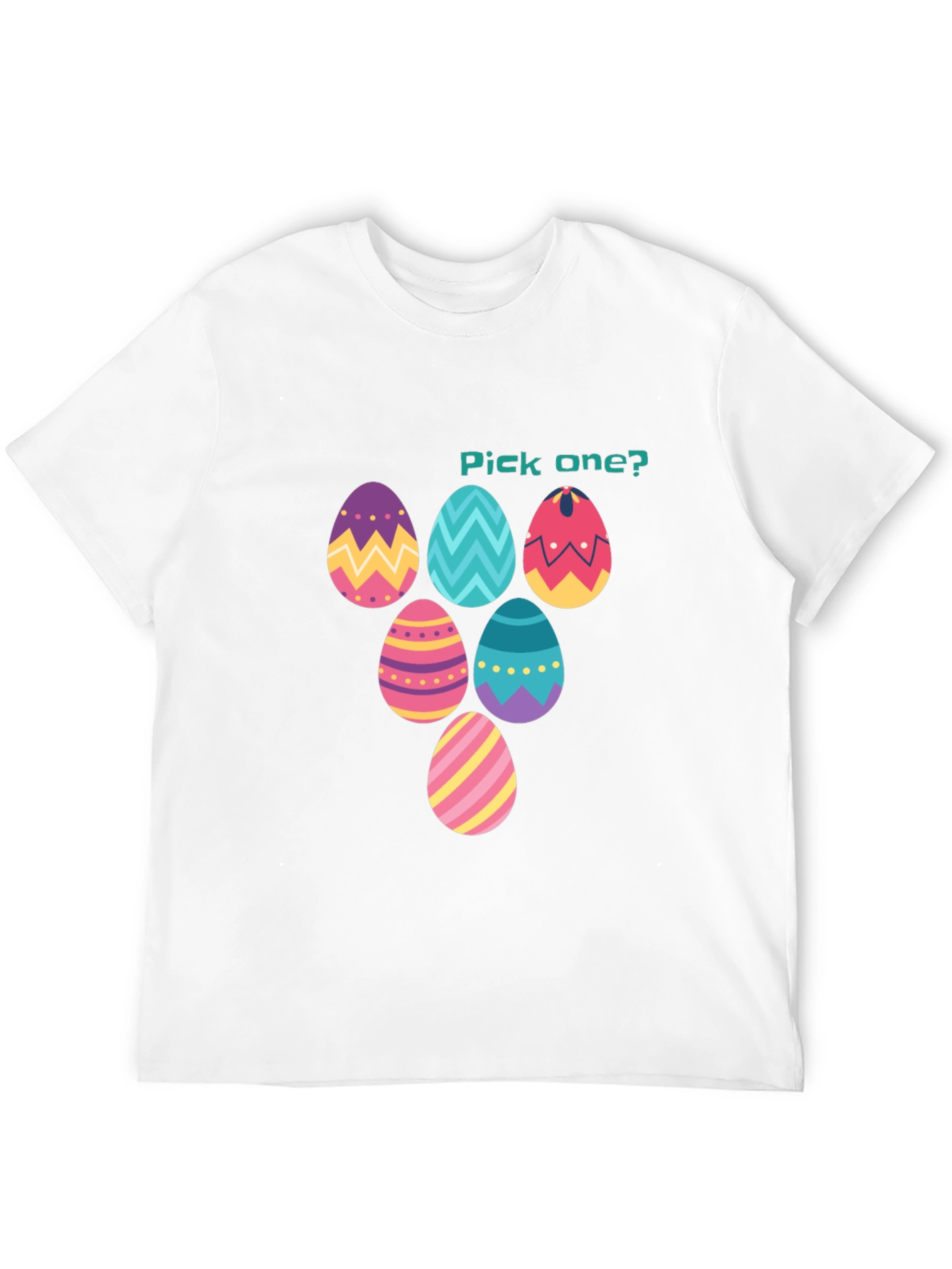 Pick One? Easter Egg T-Shirt Funny Spring Holiday Tee