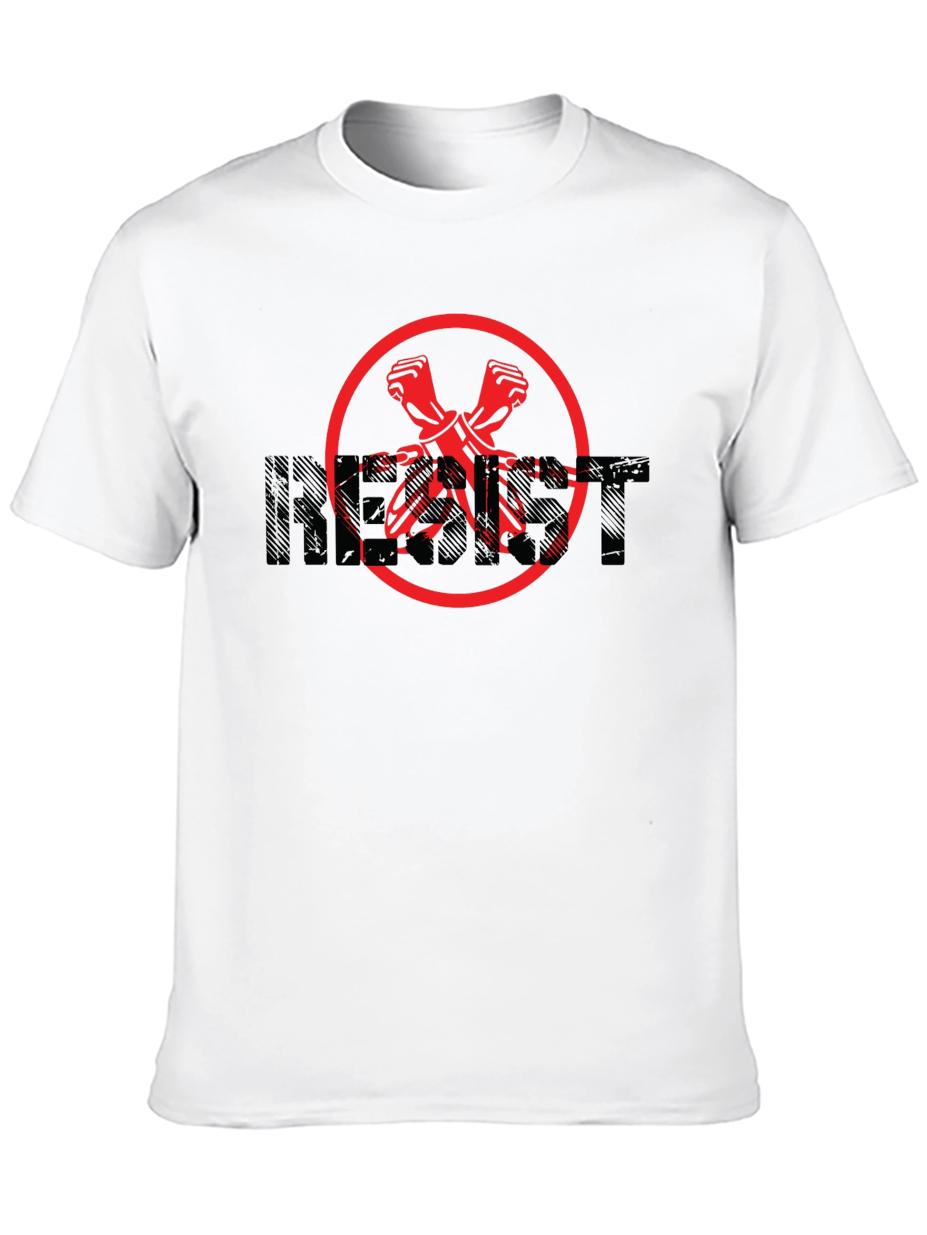 Resist Graphic Tee - Bold Statement T-Shirt