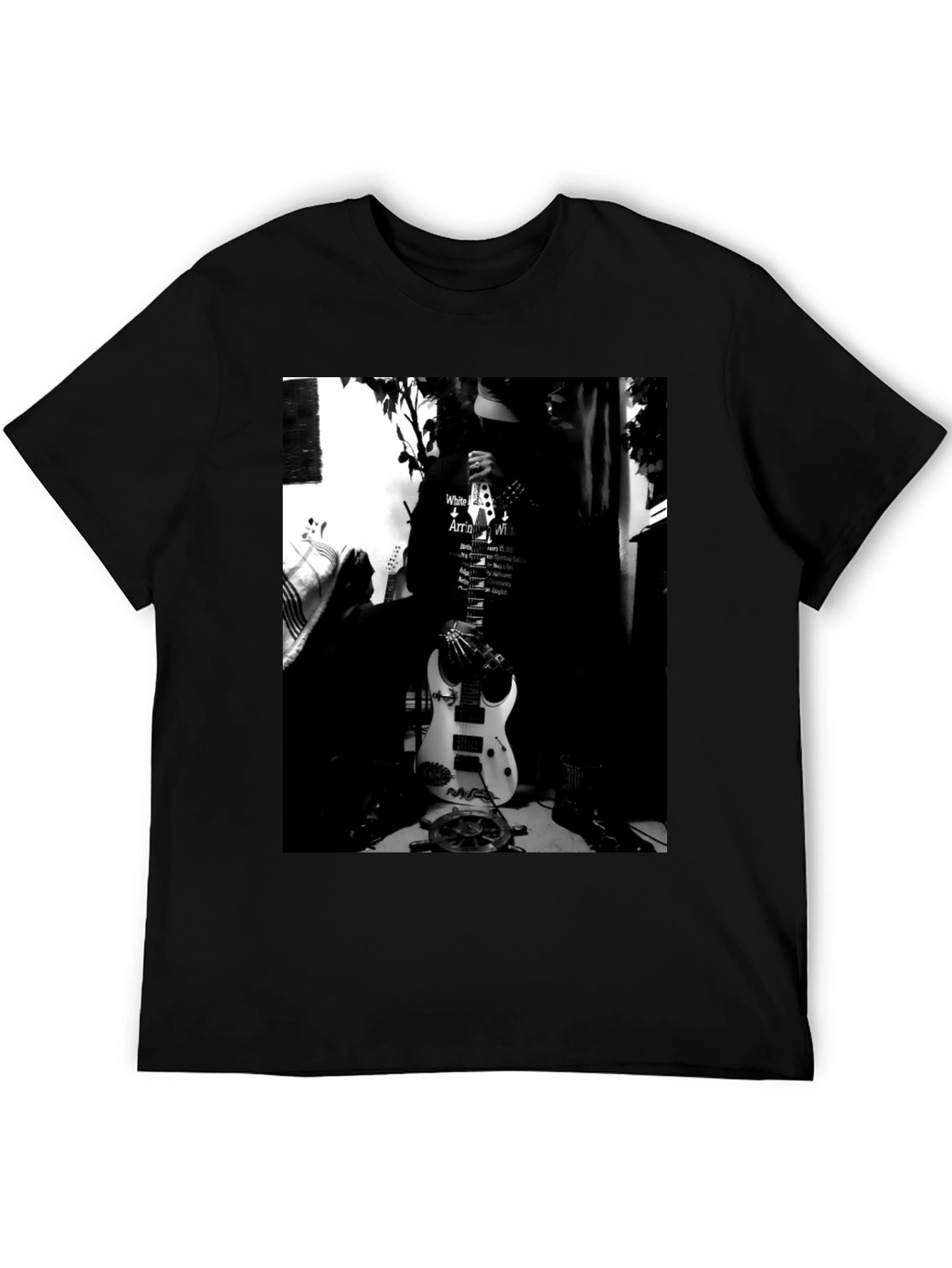 Musician Graphic Black T-Shirt