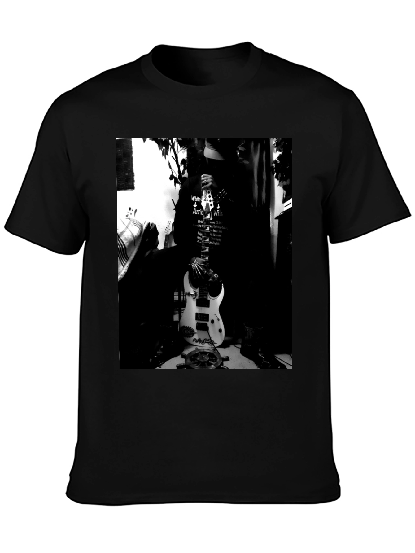 Musician Graphic Black T-Shirt
