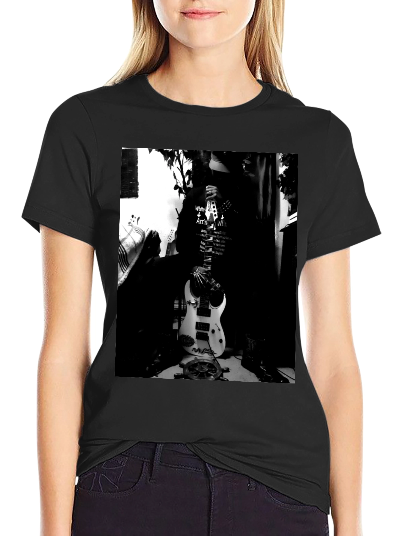 Musician Graphic Black T-Shirt