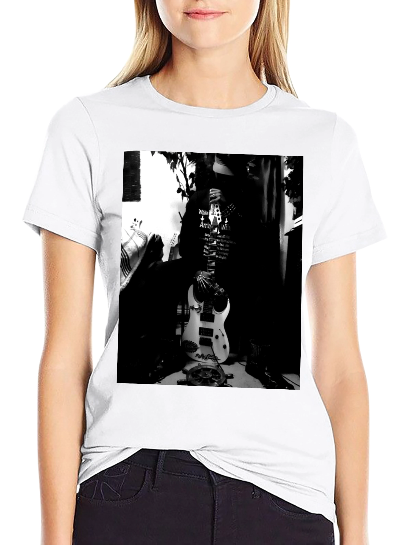 Musician Graphic Black T-Shirt