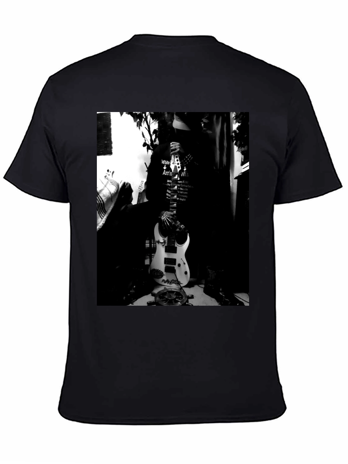Musician Graphic Black T-Shirt