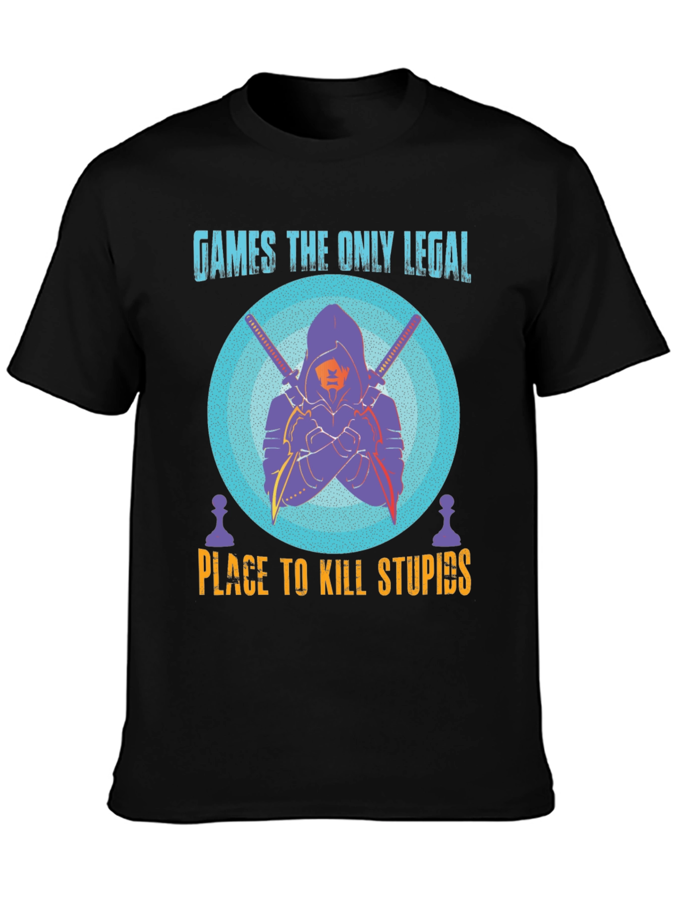 Games: The Only Legal Place T-Shirt