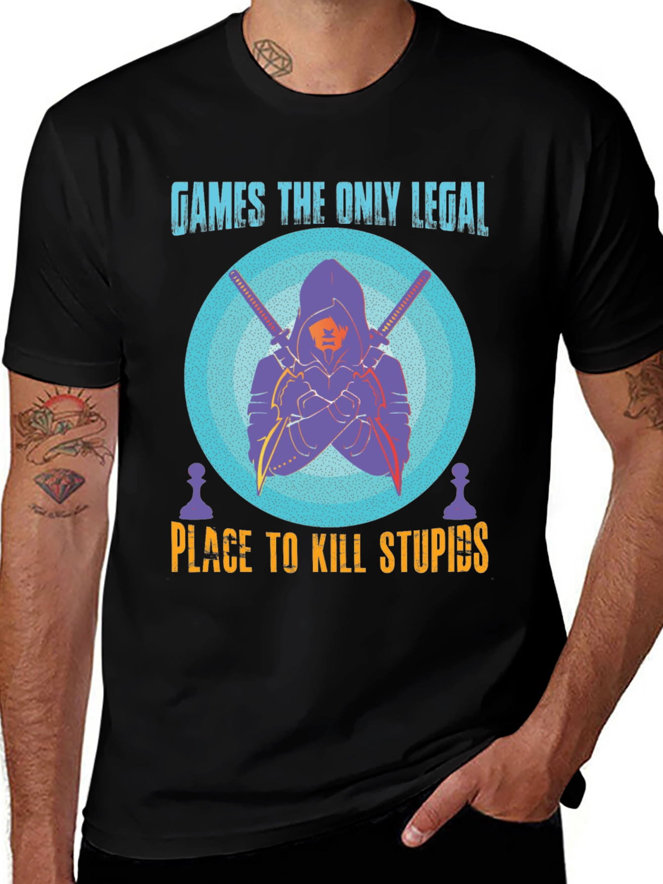 Games: The Only Legal Place T-Shirt