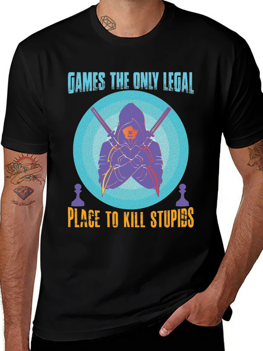 Games: The Only Legal Place T-Shirt