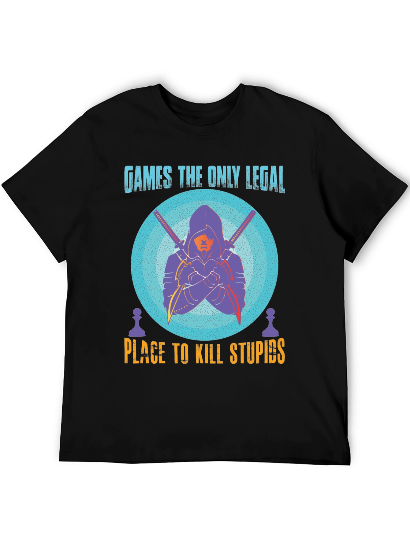 Games: The Only Legal Place T-Shirt