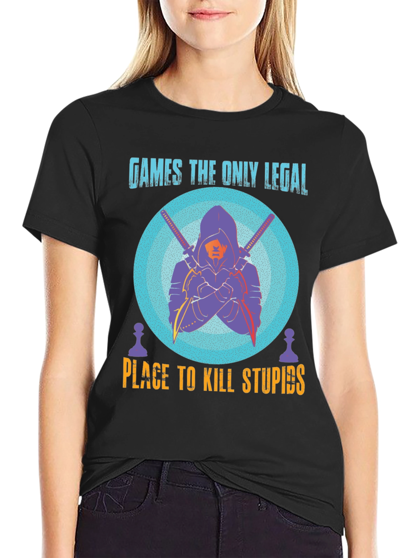 Games: The Only Legal Place T-Shirt
