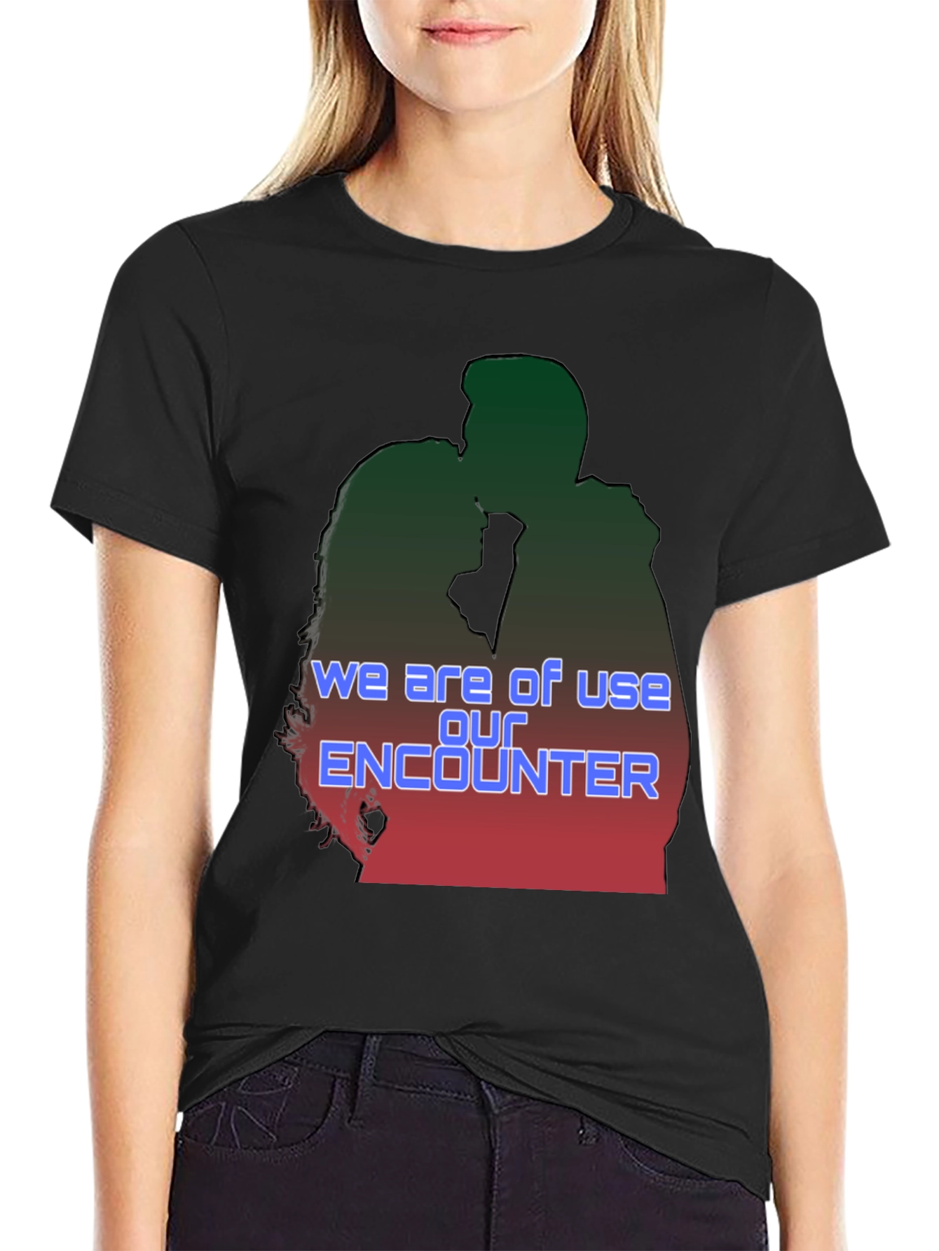 Romantic Encounter Graphic T-Shirt