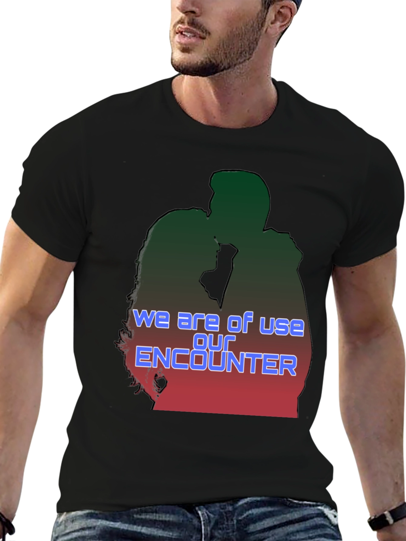 Romantic Encounter Graphic T-Shirt