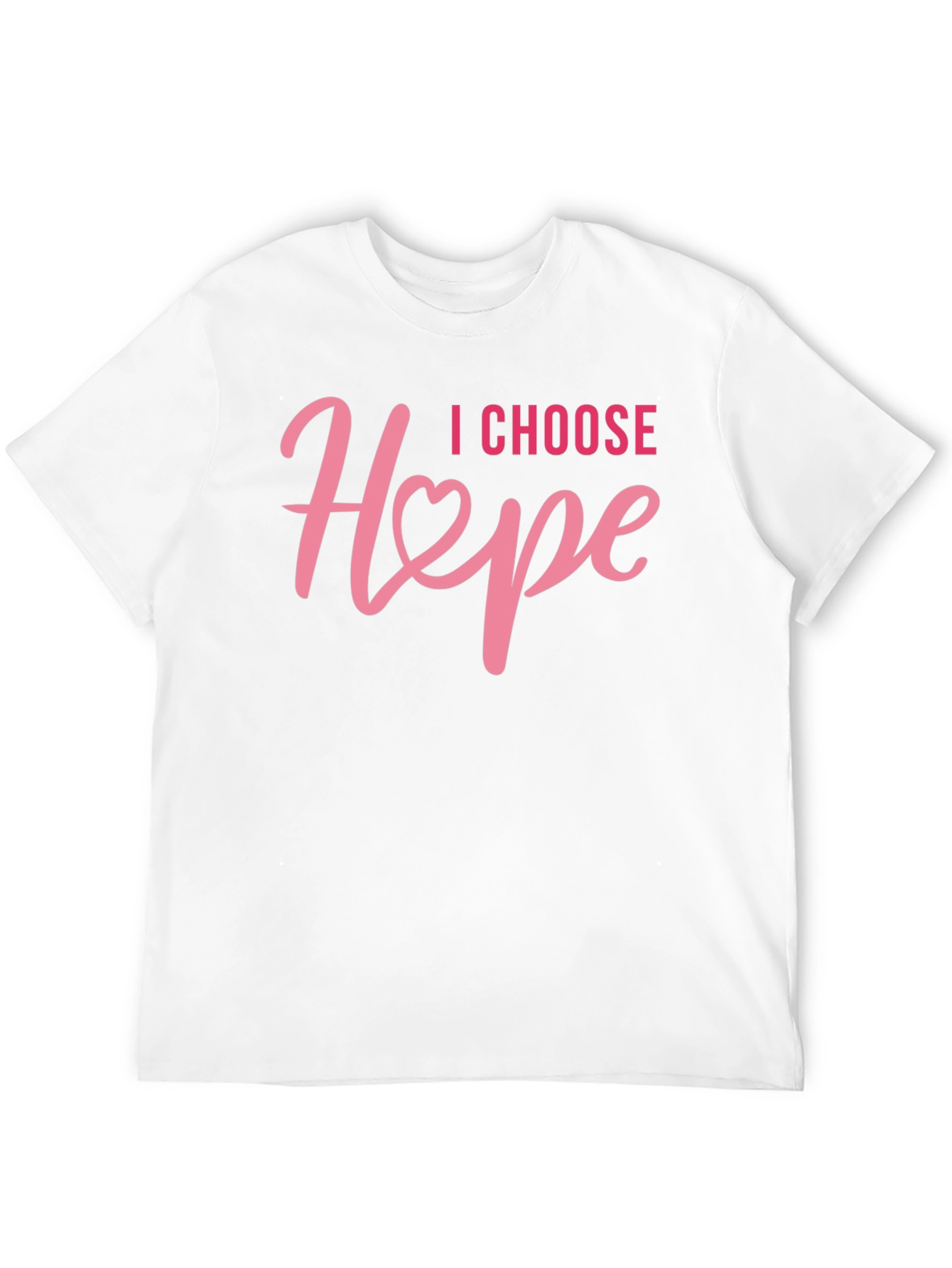 I Choose Hope T-Shirt - Breast Cancer Awareness