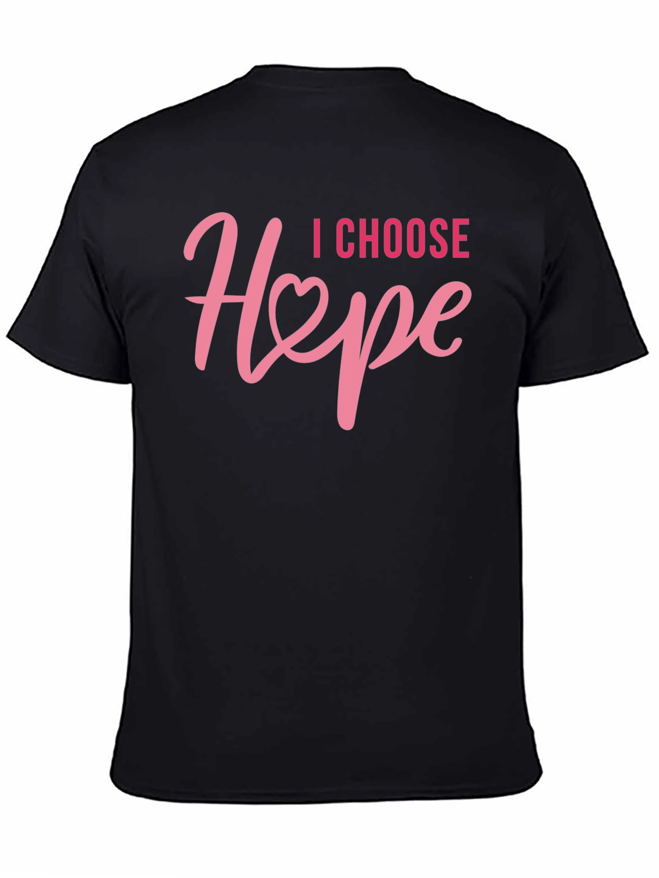 I Choose Hope T-Shirt - Breast Cancer Awareness