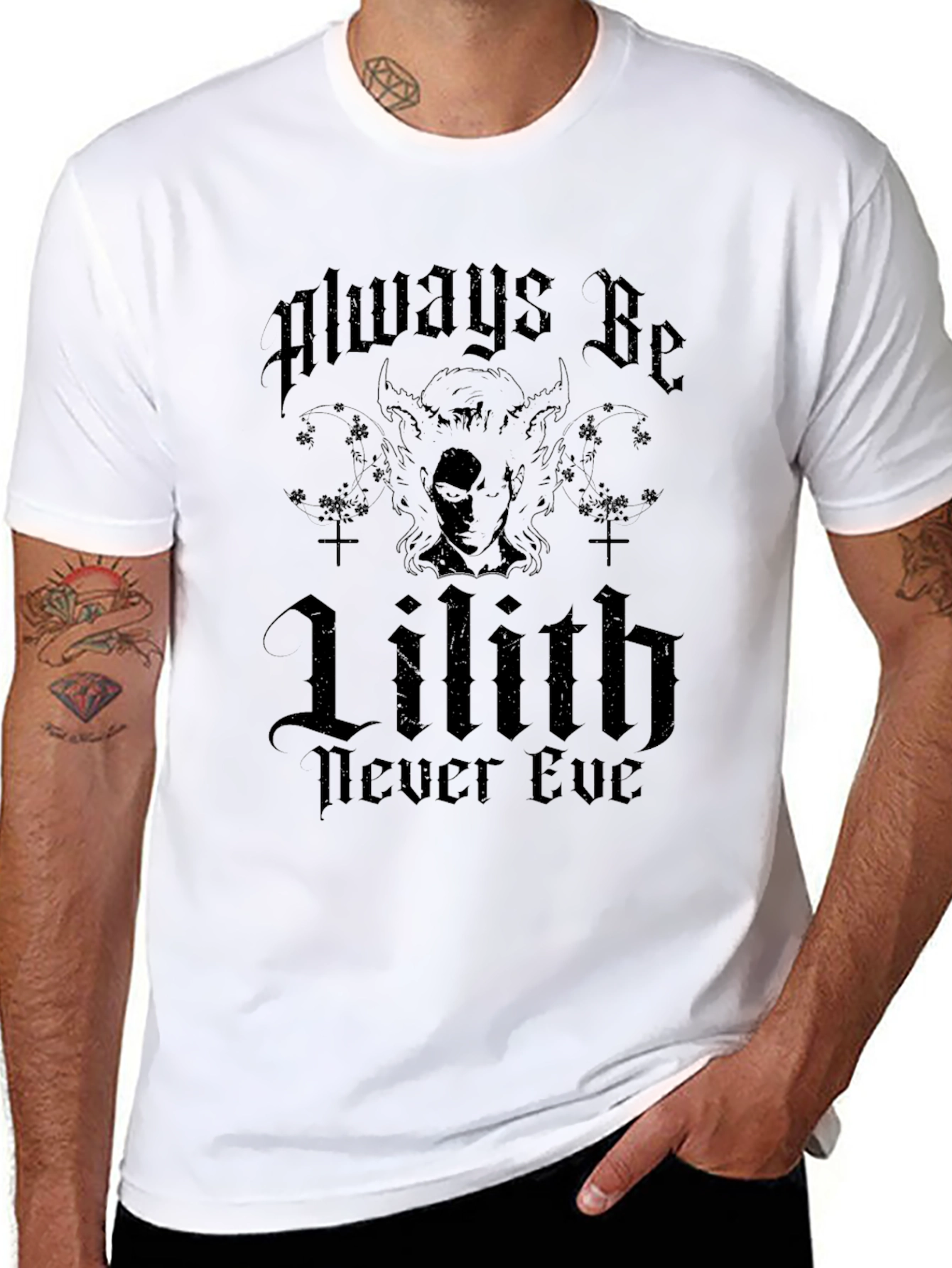 Always Be Lilith Gothic Black T-Shirt