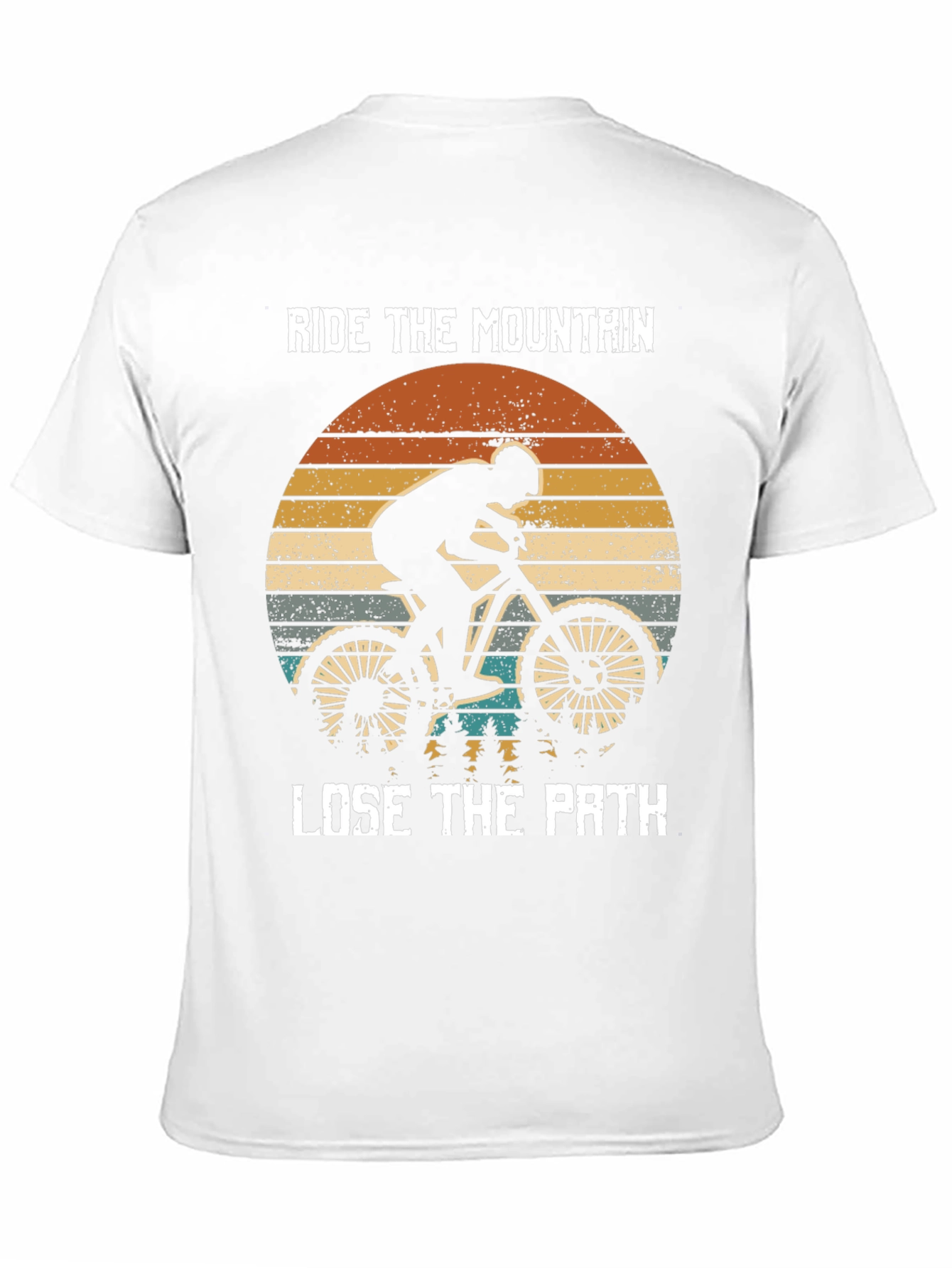 Ride the Mountain T-Shirt - Mountain Biker Tee