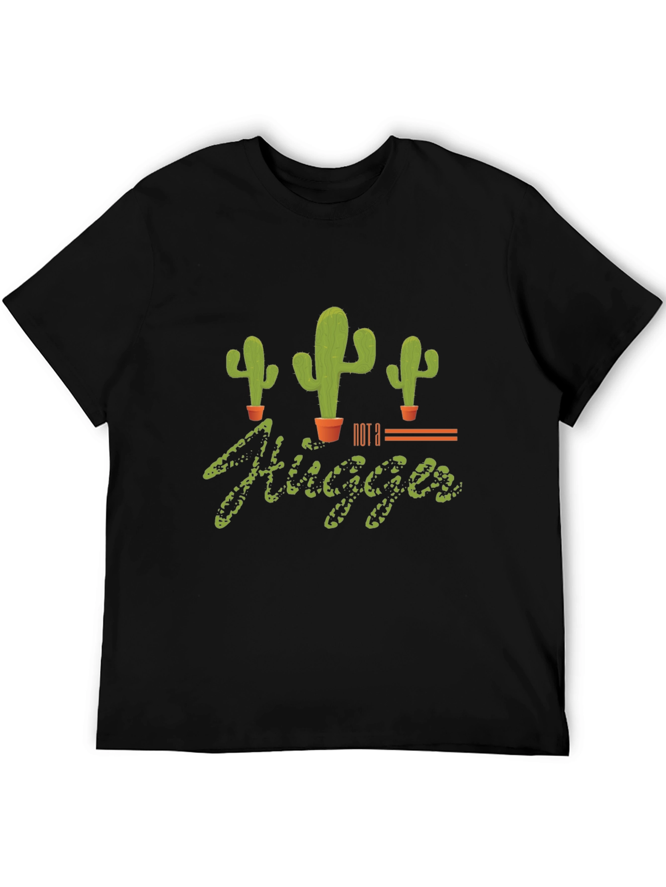 Not A Hugger Cactus T-Shirt - Unisex