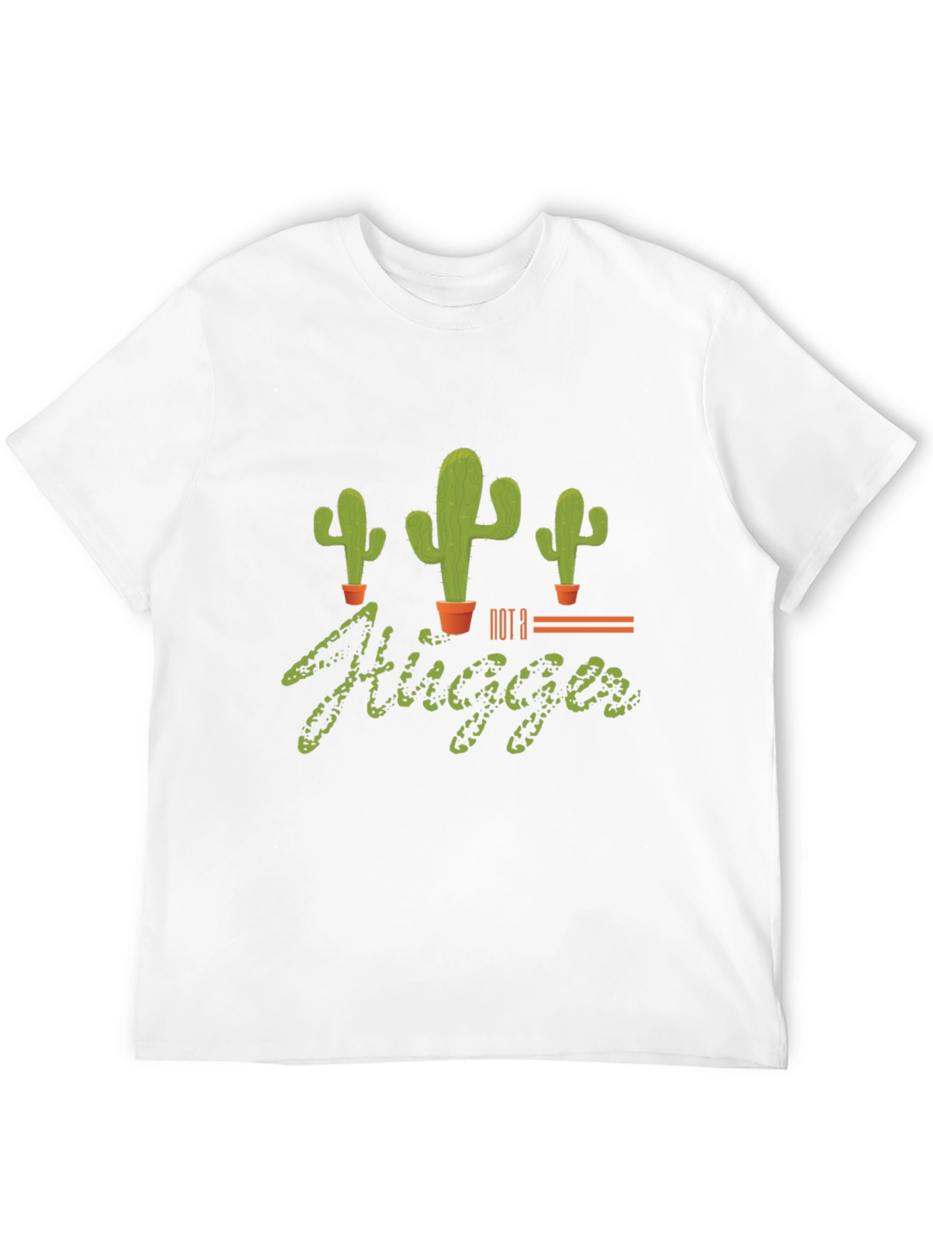 Not A Hugger Cactus T-Shirt - Unisex