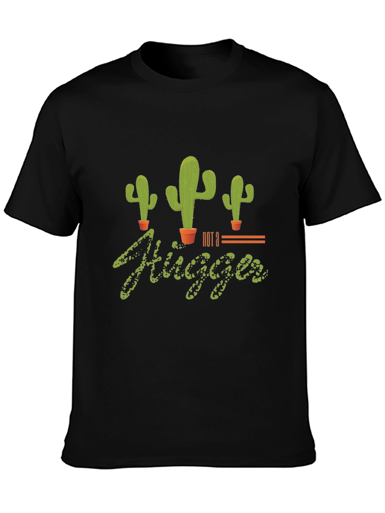 Not A Hugger Cactus T-Shirt - Unisex
