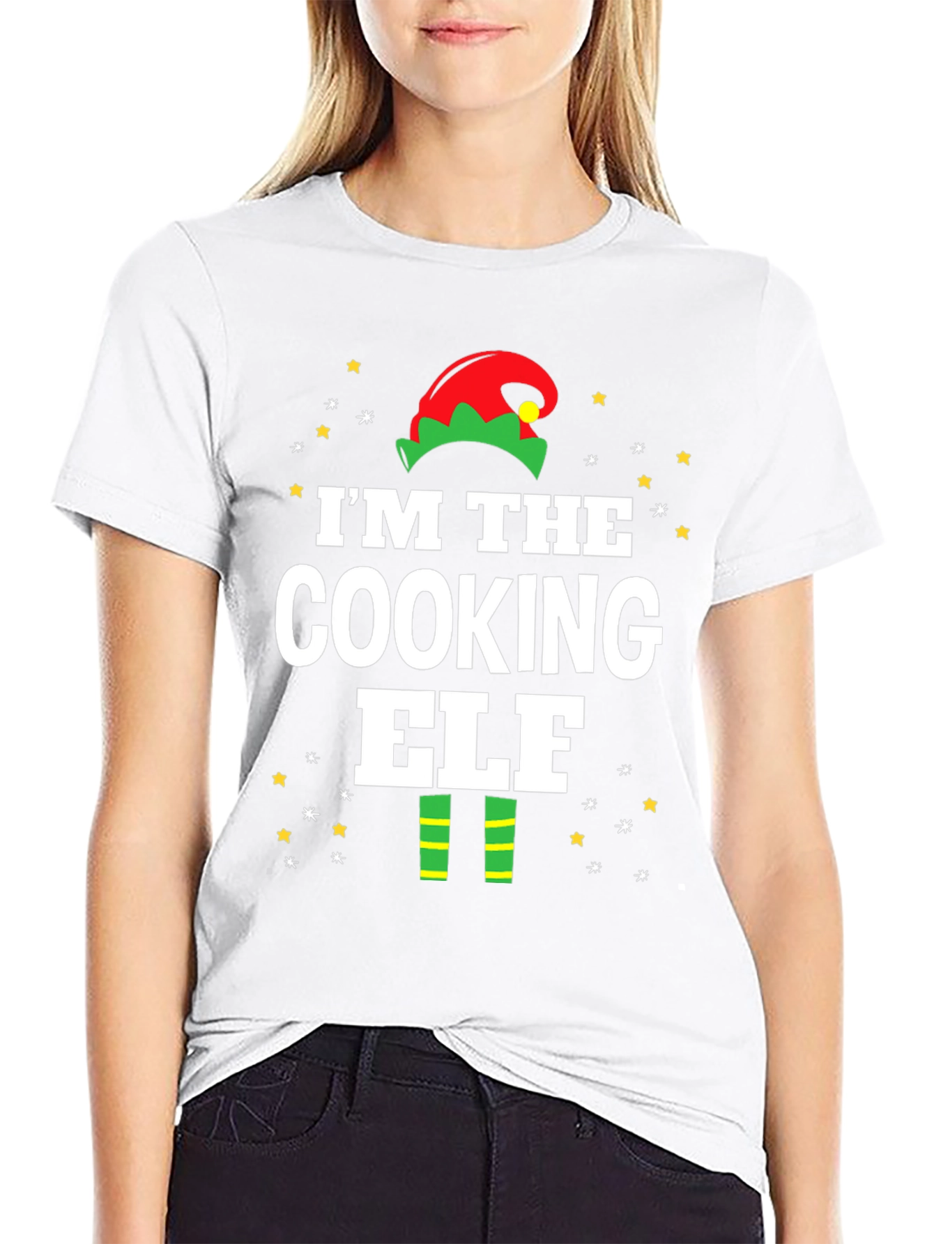 Cooking Elf Christmas T-Shirt