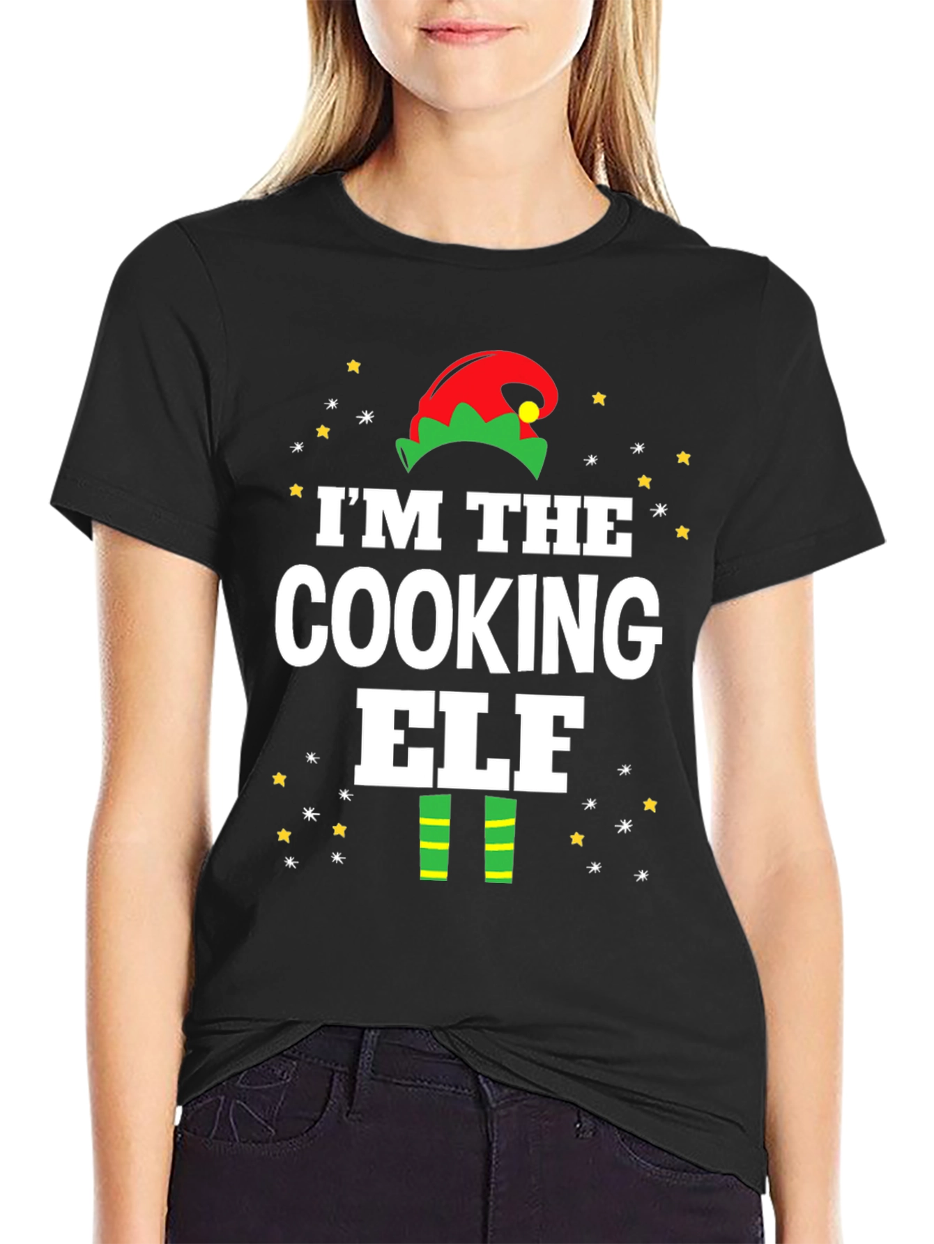 Cooking Elf Christmas T-Shirt