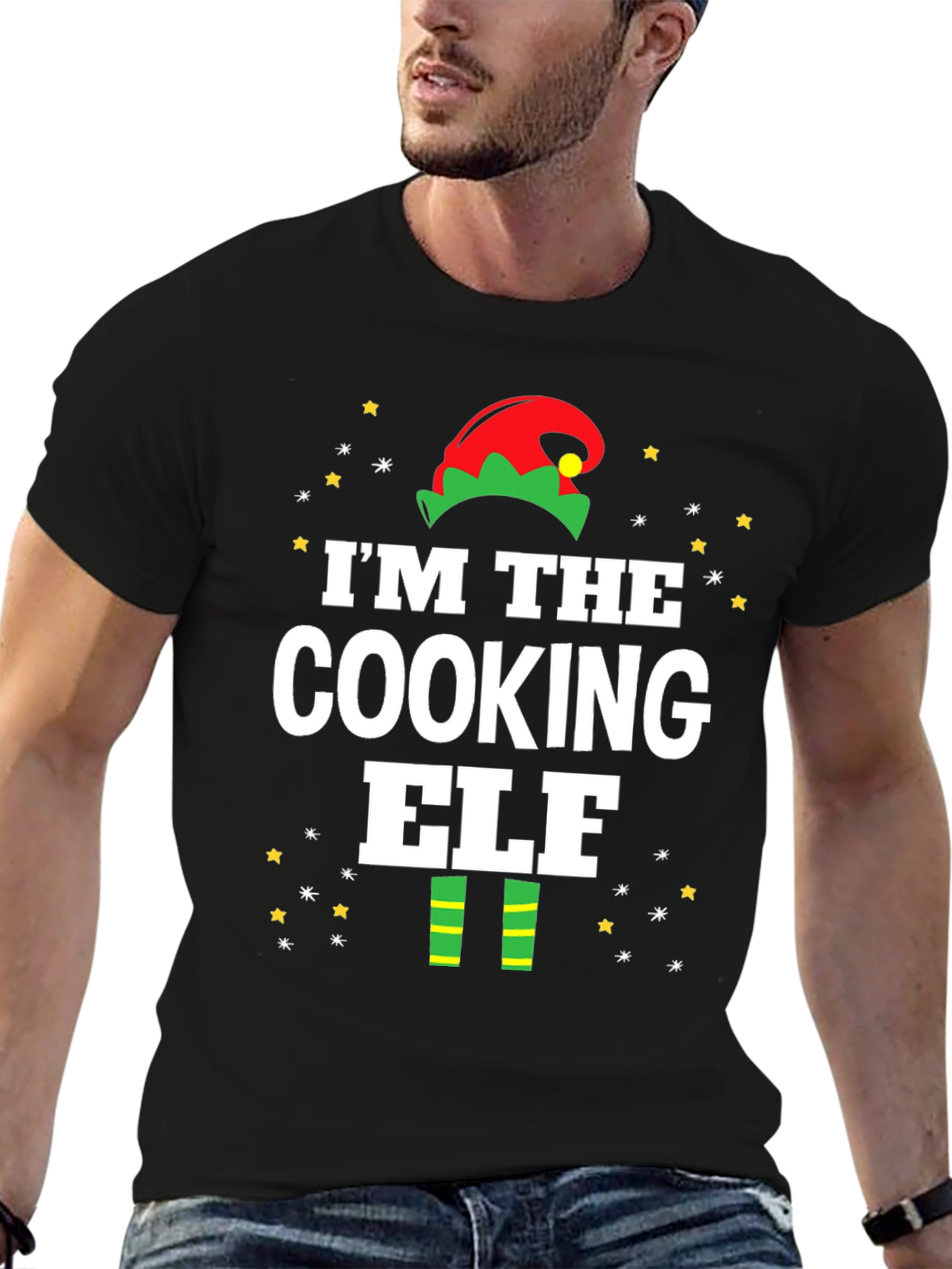 Cooking Elf Christmas T-Shirt