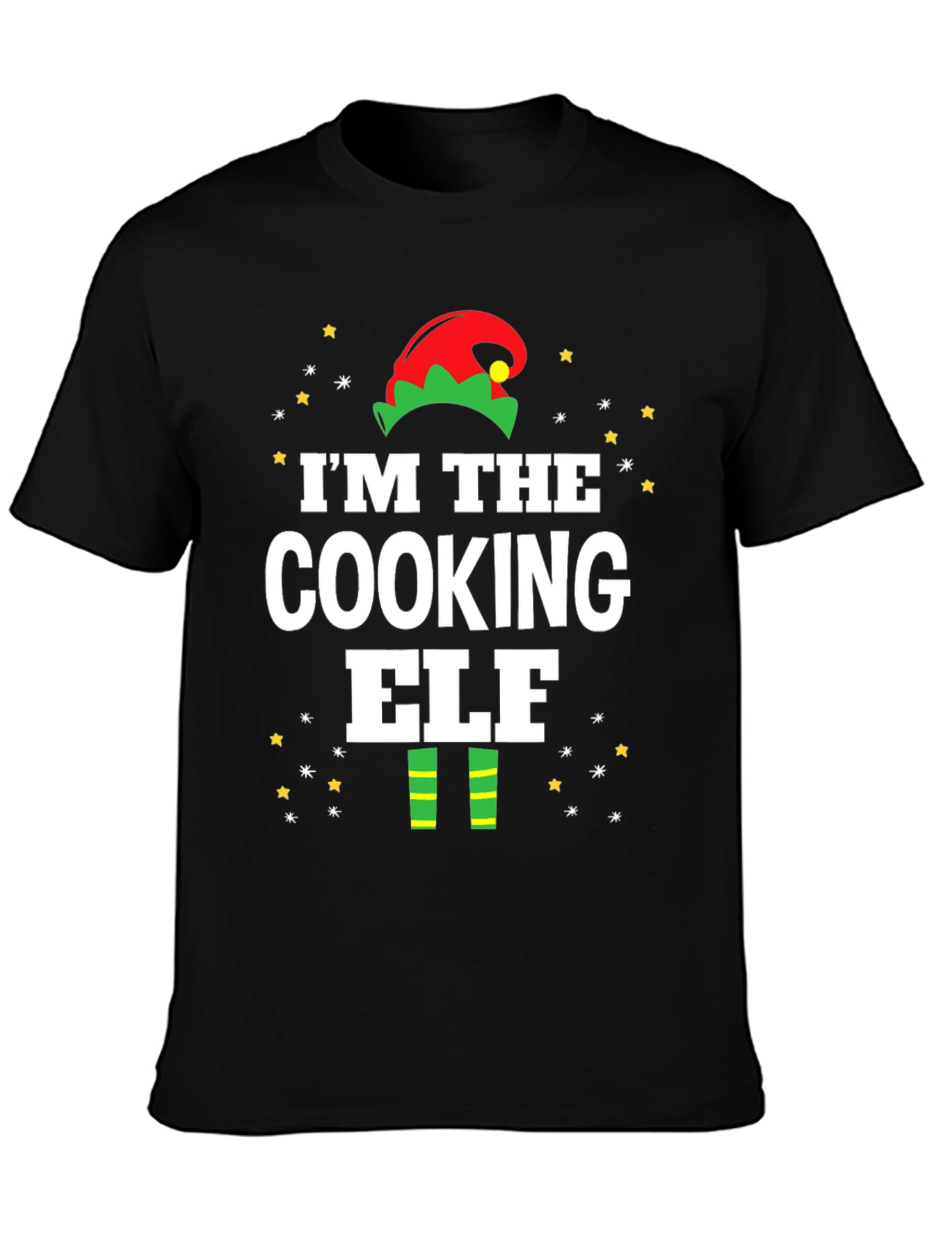 Cooking Elf Christmas T-Shirt