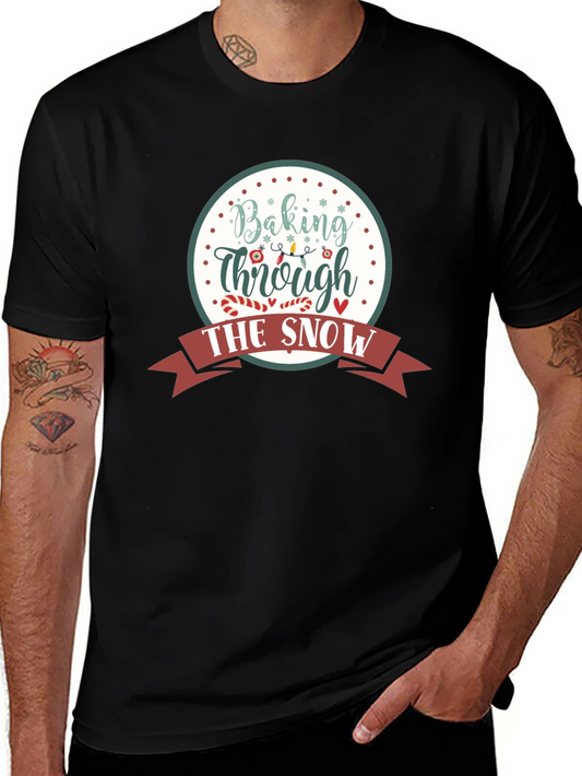 Baking Through the Snow Christmas Holiday T-Shirt