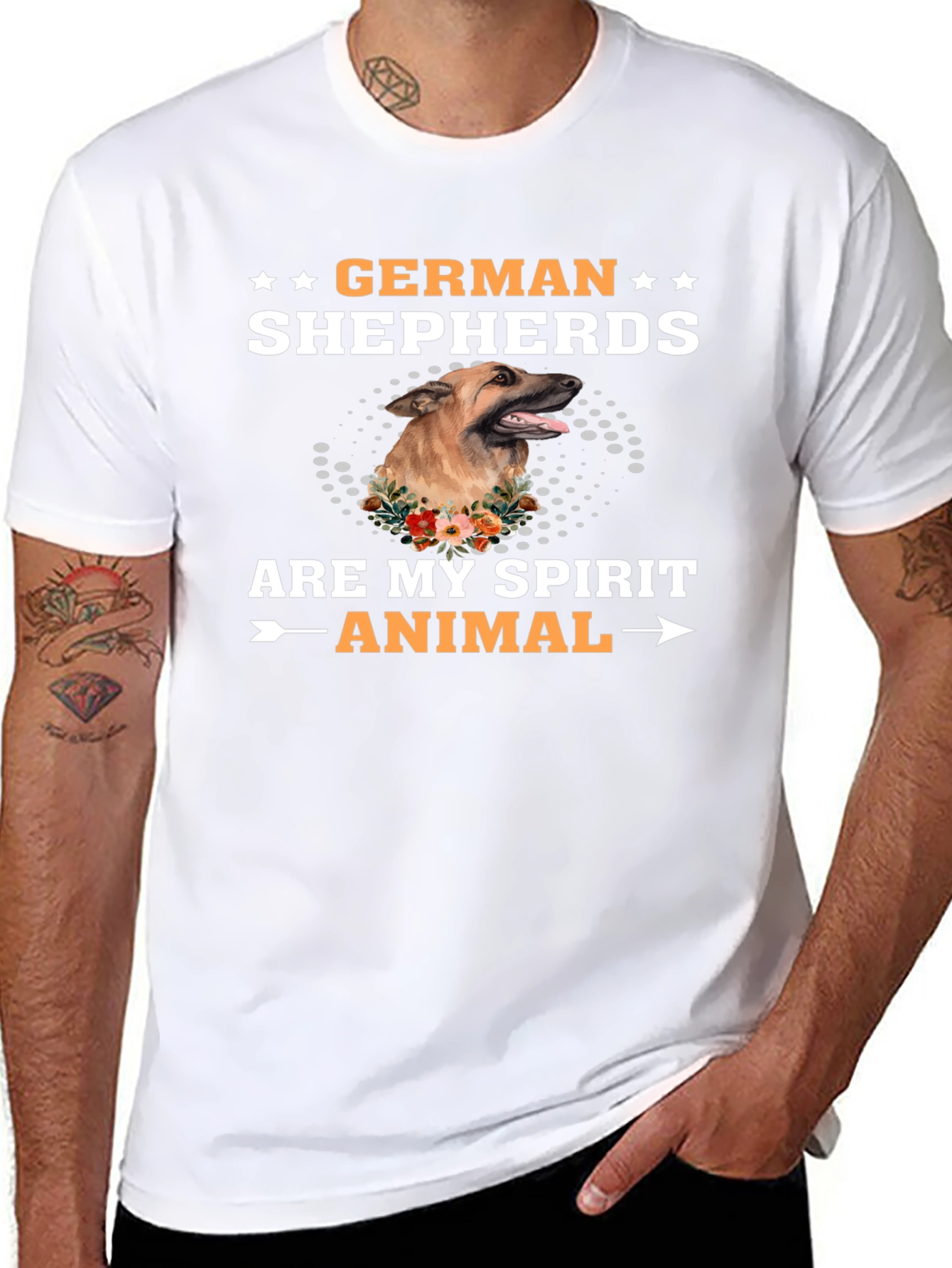 German Shepherd Spirit Animal T-Shirt