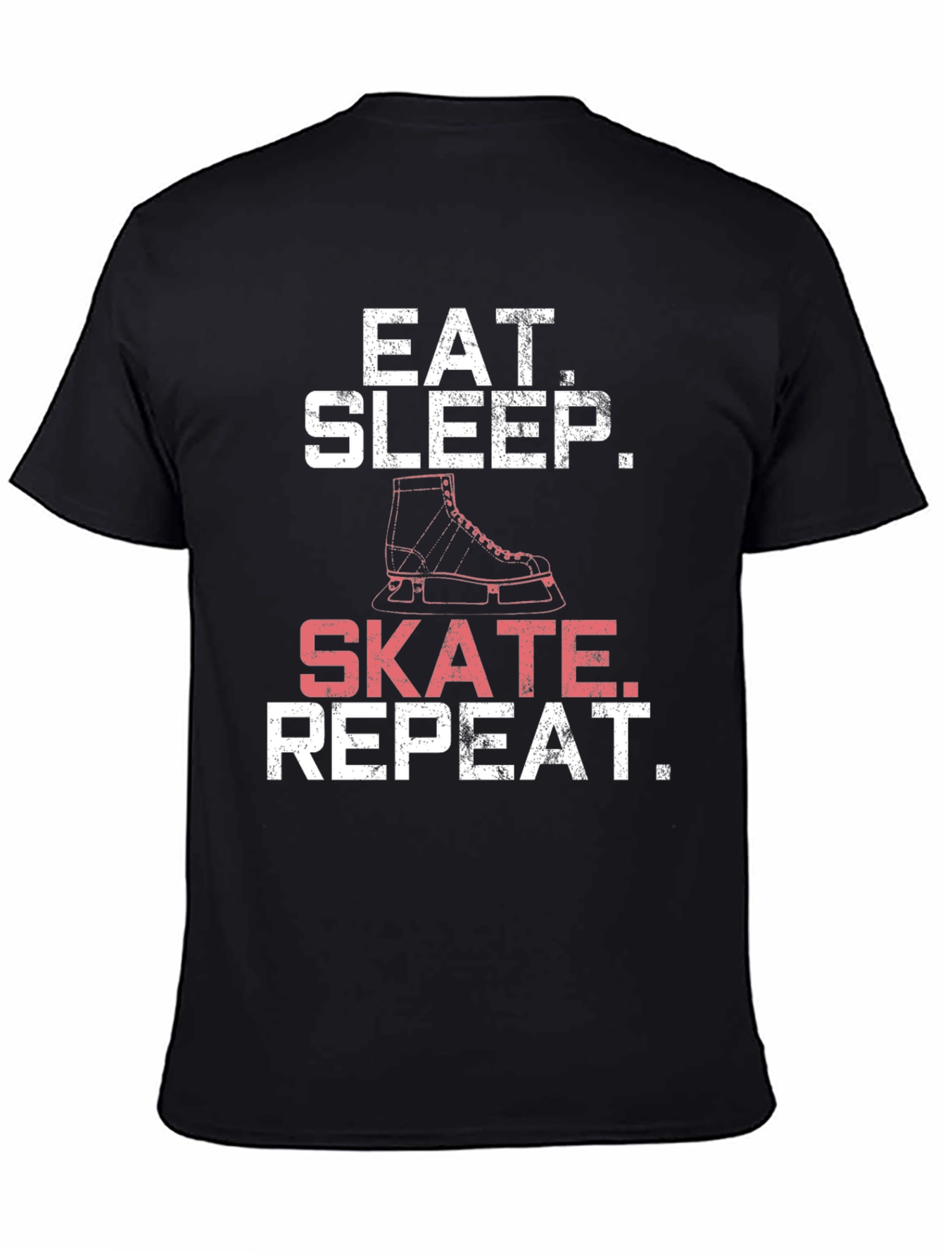 Eat Sleep Skate Repeat T-Shirt - Skating Tee