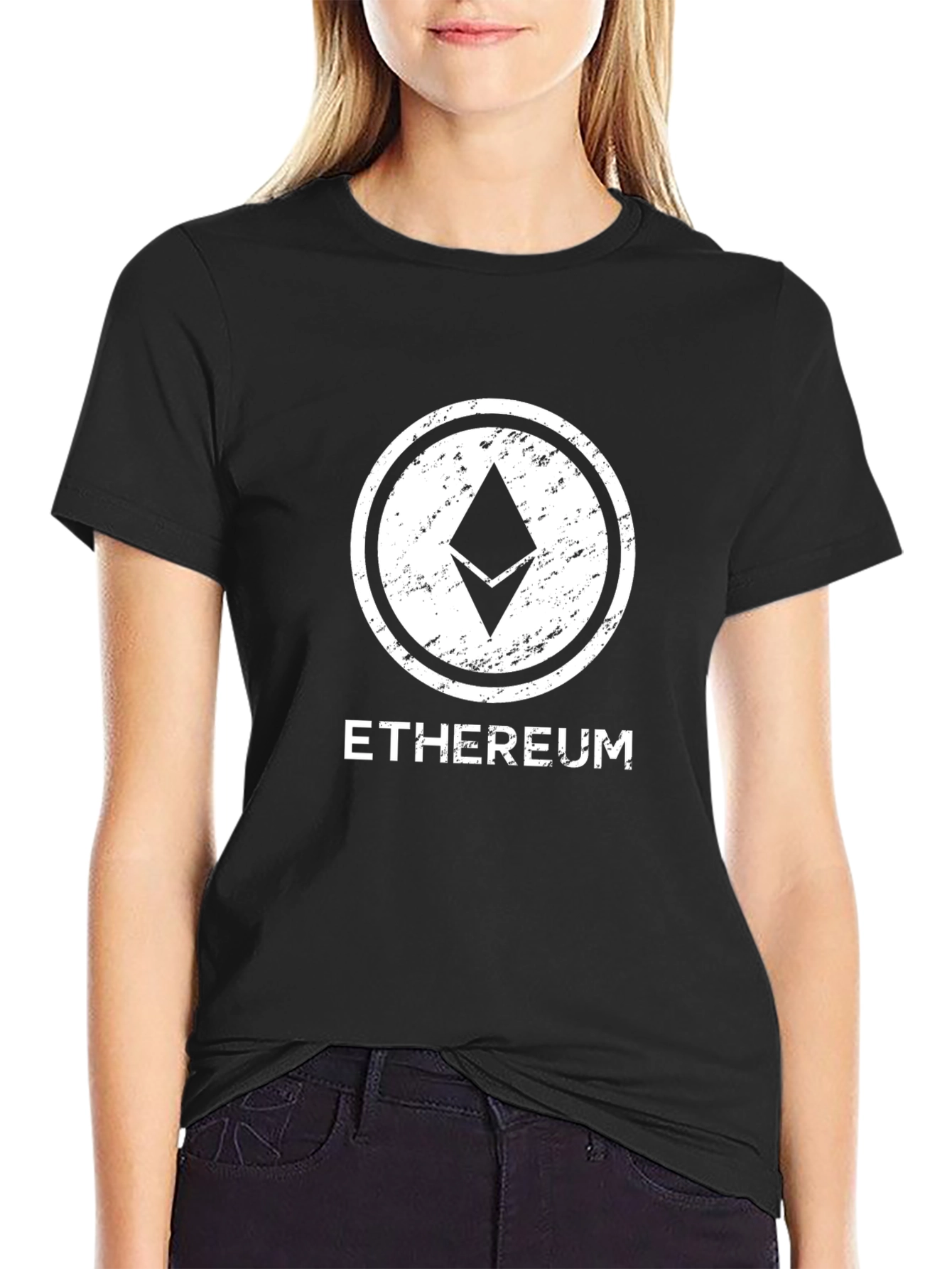 Ethereum Crypto T-Shirt - Black Graphic Tee