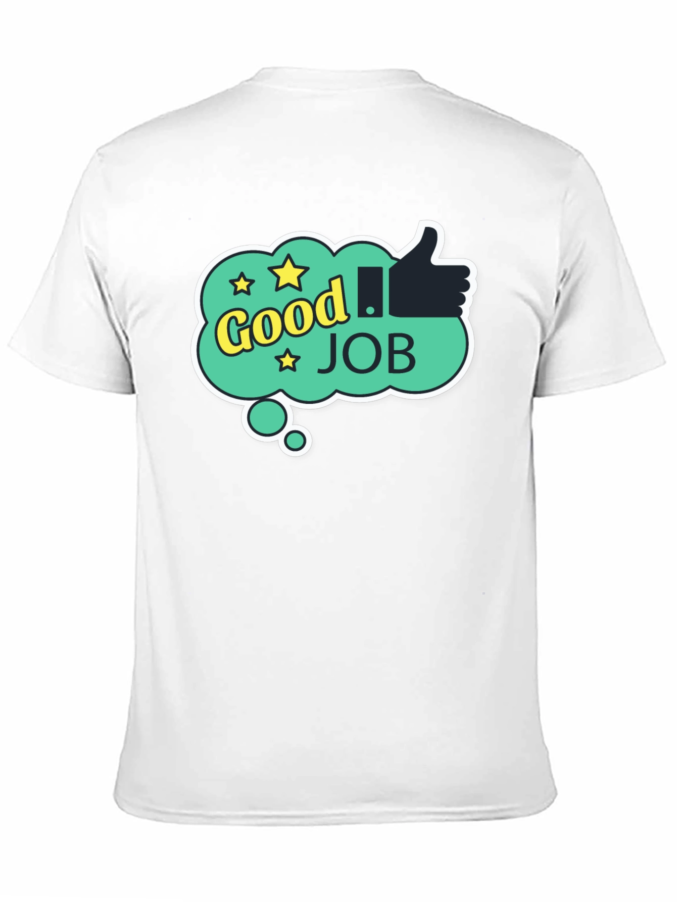 Good Job Graphic Tee - Mens Black Cotton T-Shirt