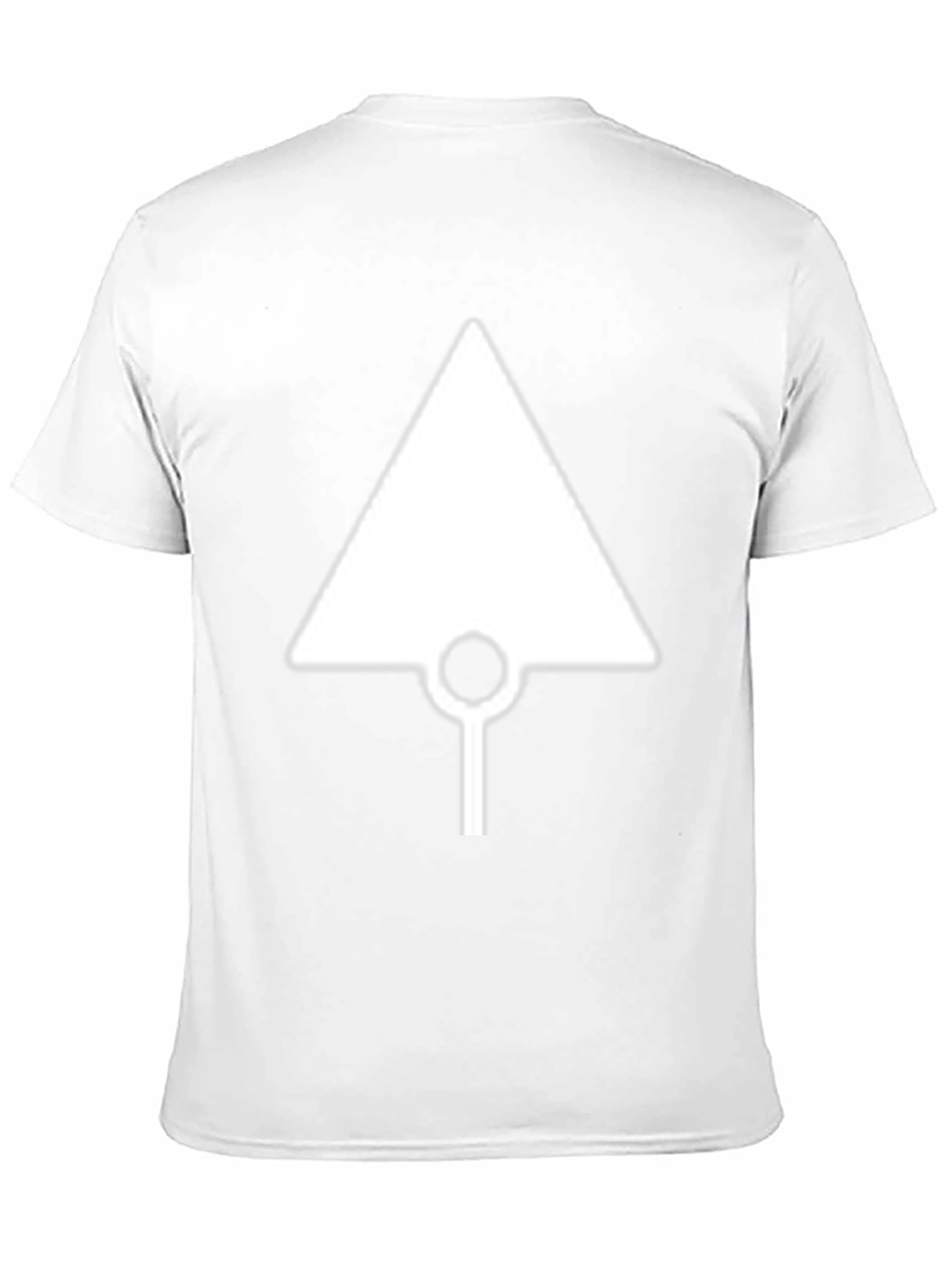 Abstract Geometric Graphic T-Shirt - Modern Design