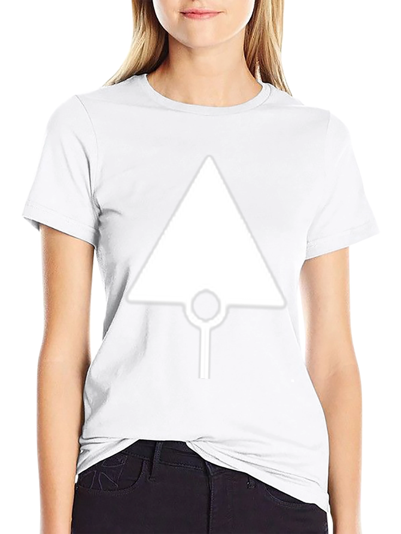 Abstract Geometric Graphic T-Shirt - Modern Design