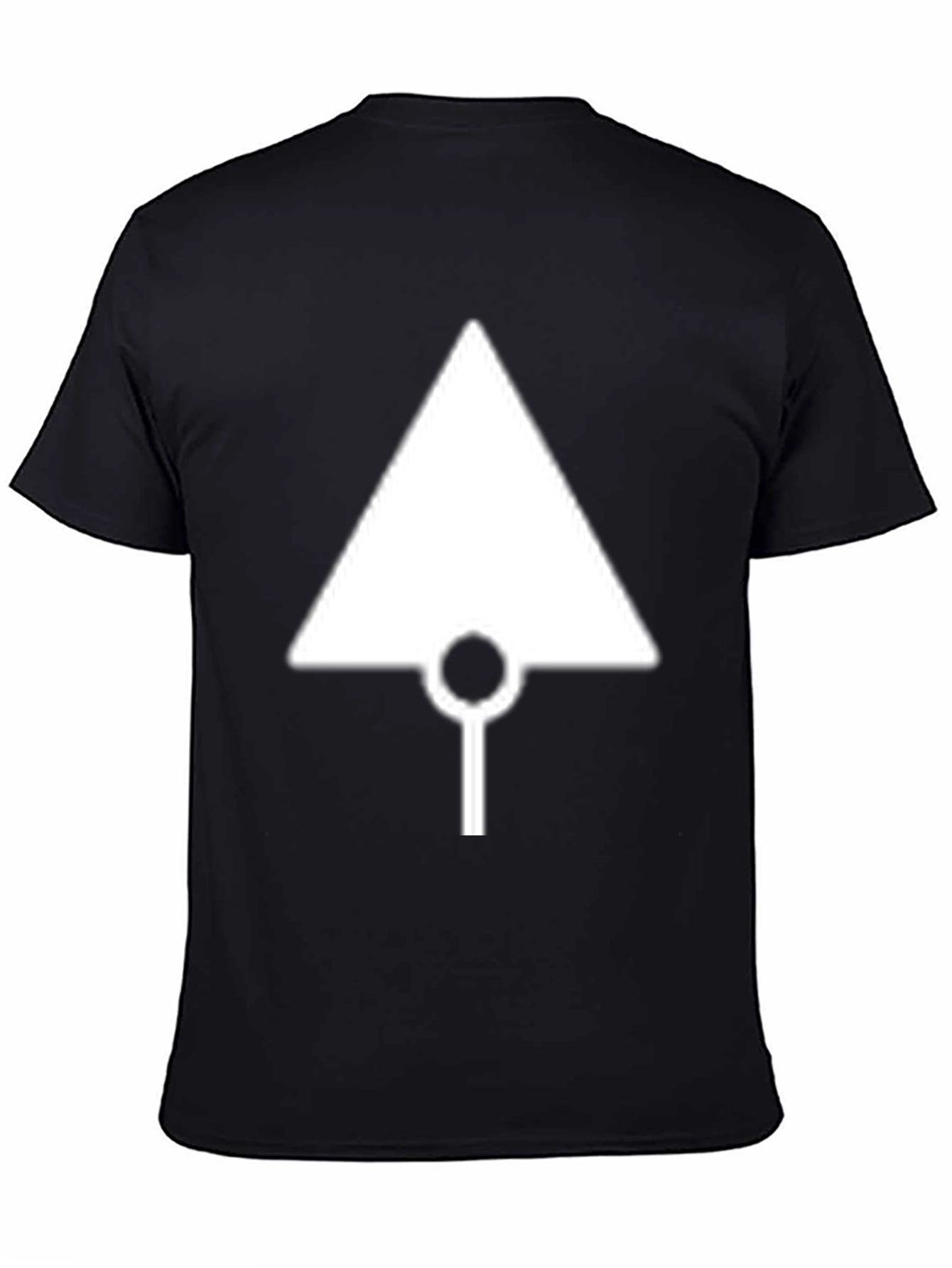 Abstract Geometric Graphic T-Shirt - Modern Design