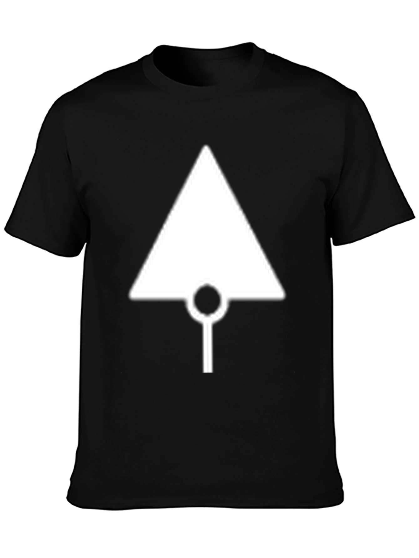 Abstract Geometric Graphic T-Shirt - Modern Design