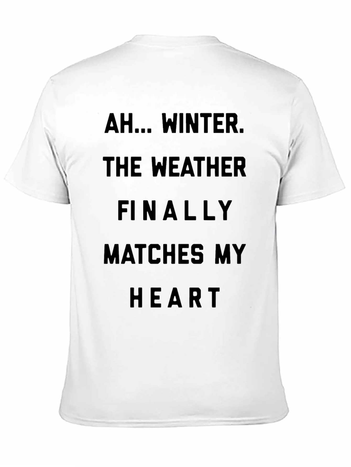Winter Heart T-Shirt - Dark Humor Apparel