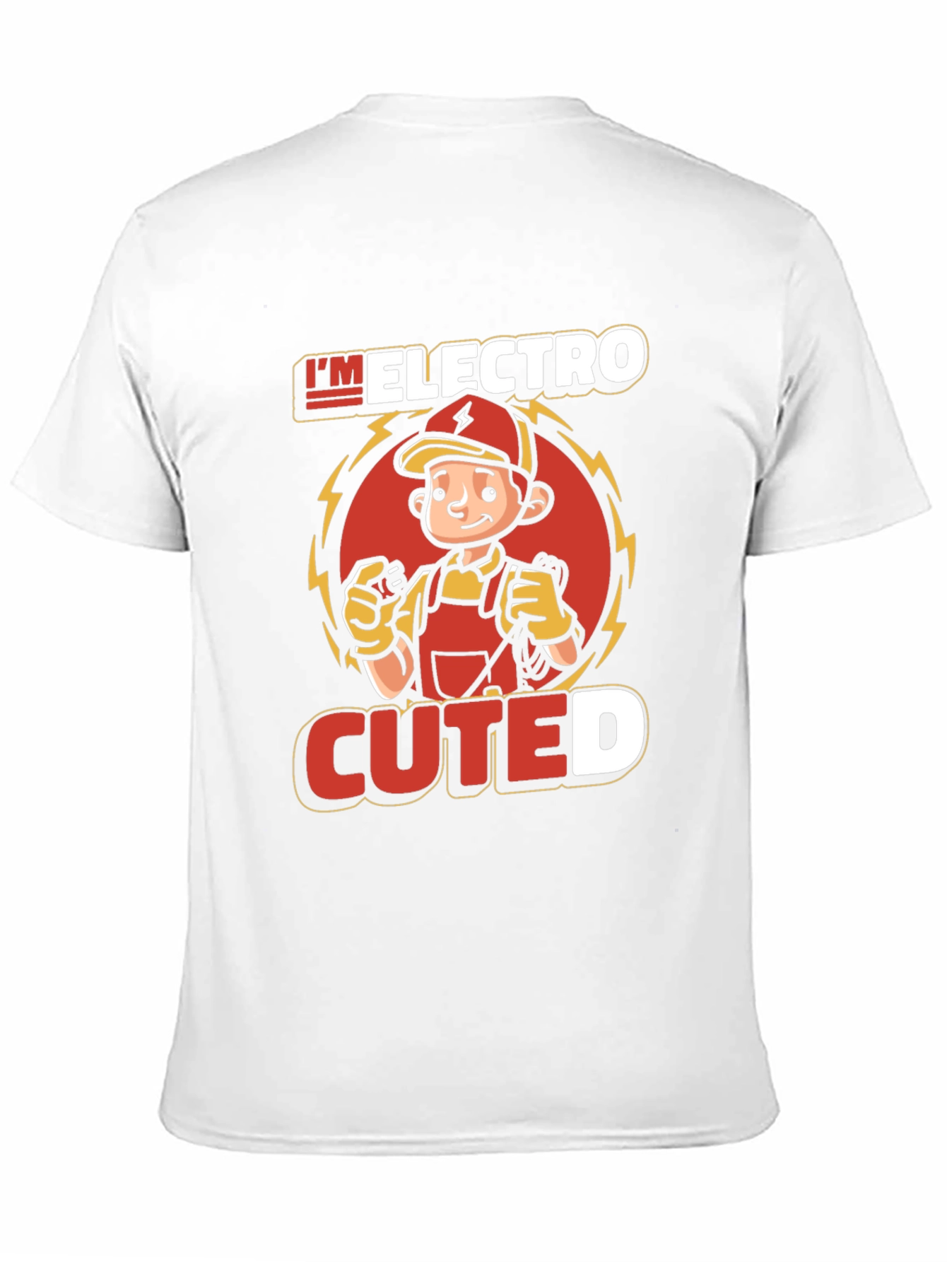 Electro-cuted Funny Electrician T-Shirt