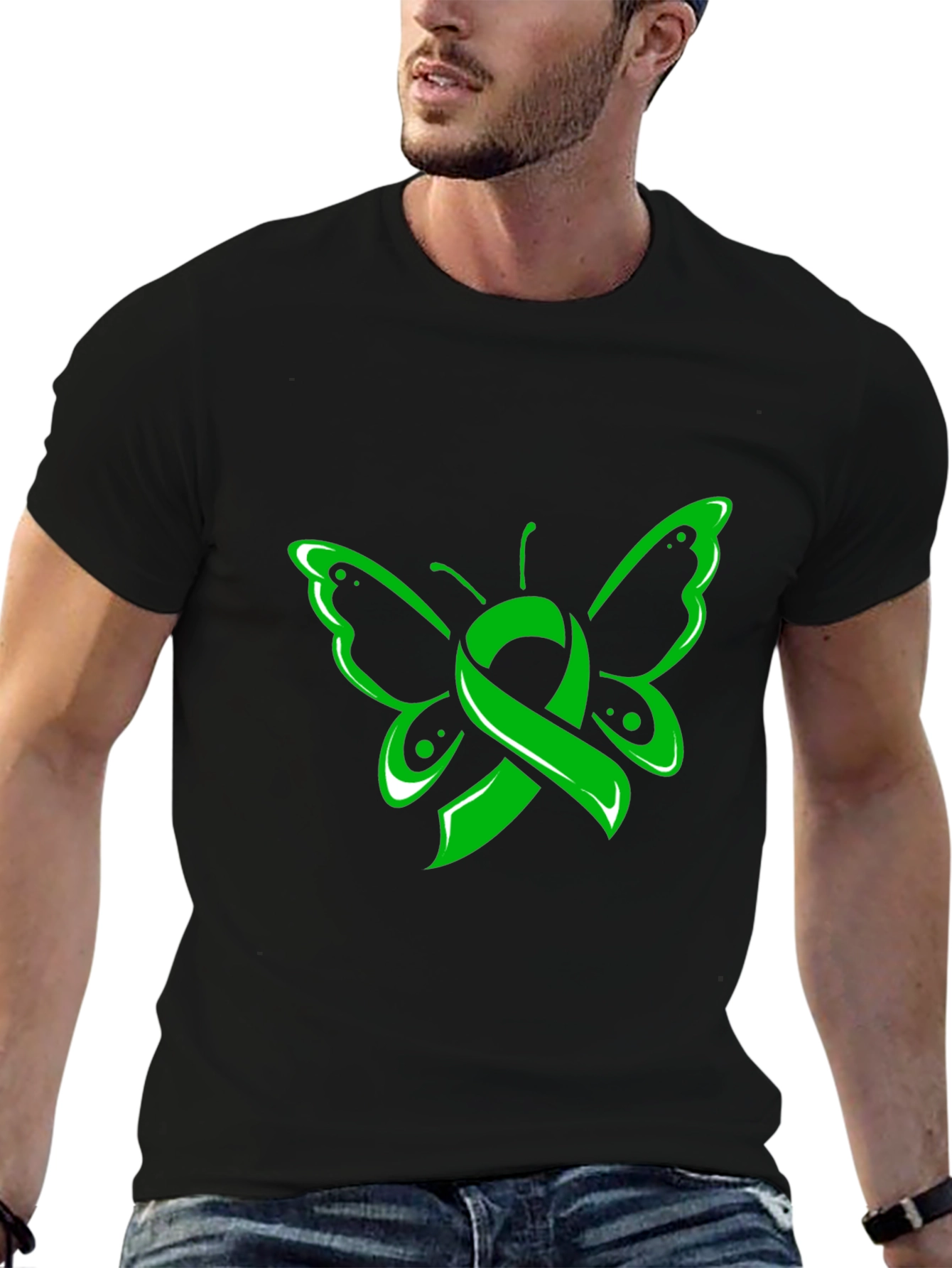 Butterfly Ribbon Graphic Tee