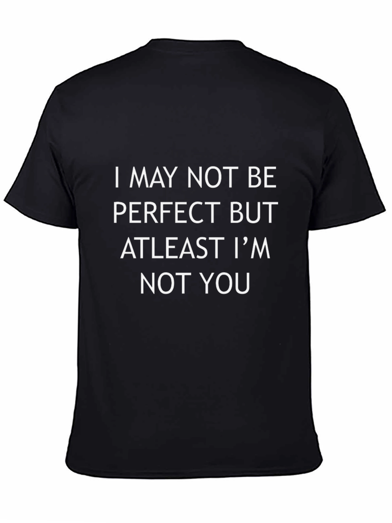 Funny Sarcastic T-Shirt: I May Not Be Perfect